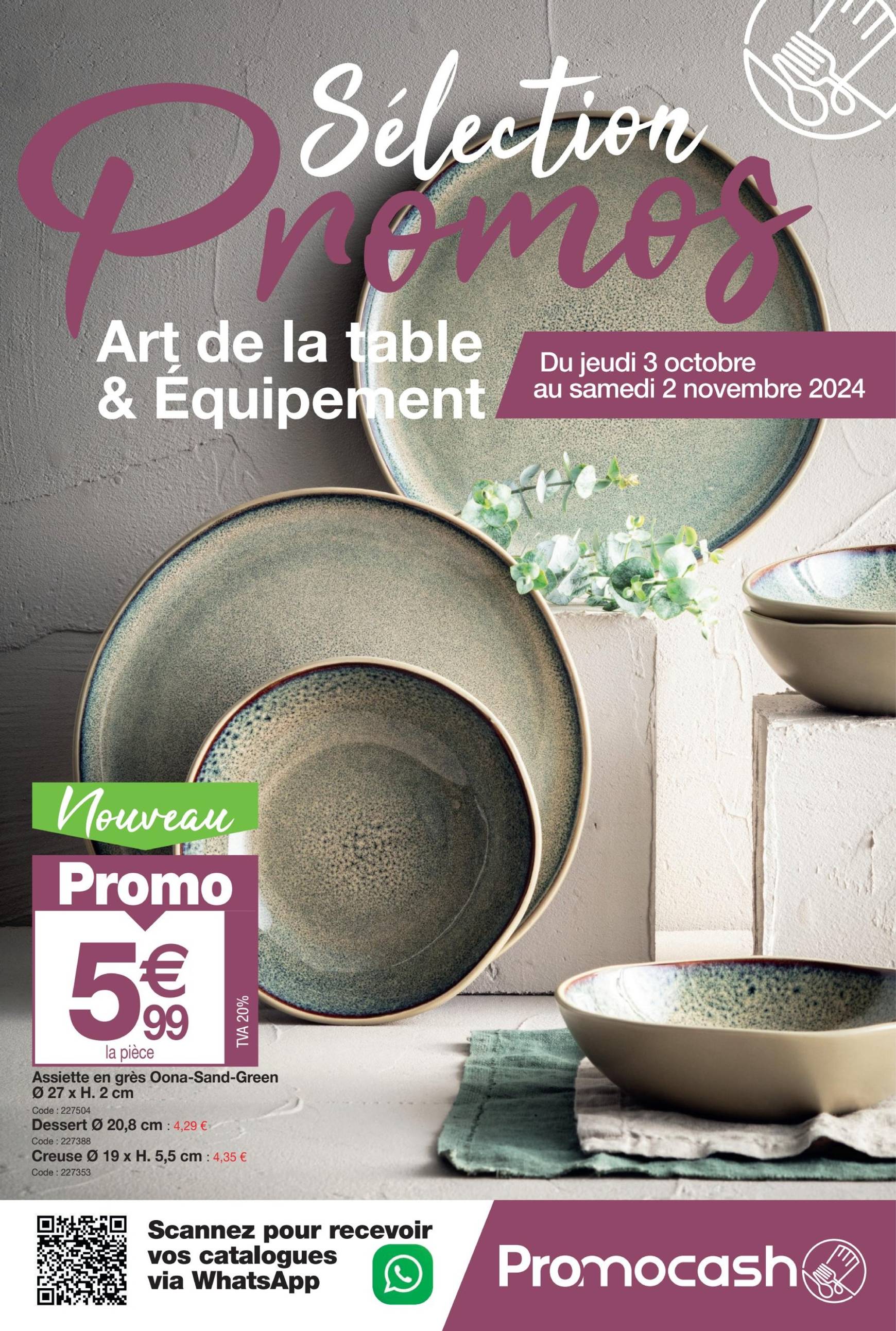 promocash - Catalogue Promocash - Sélection Promos valable dès 03.10. - 02.11.