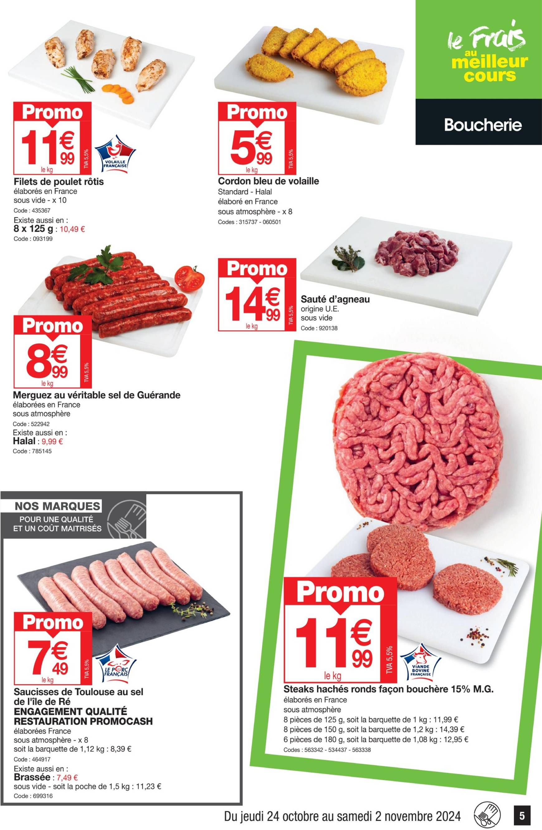 promocash - Catalogue Promocash valable dès 24.10. - 02.11. - page: 5