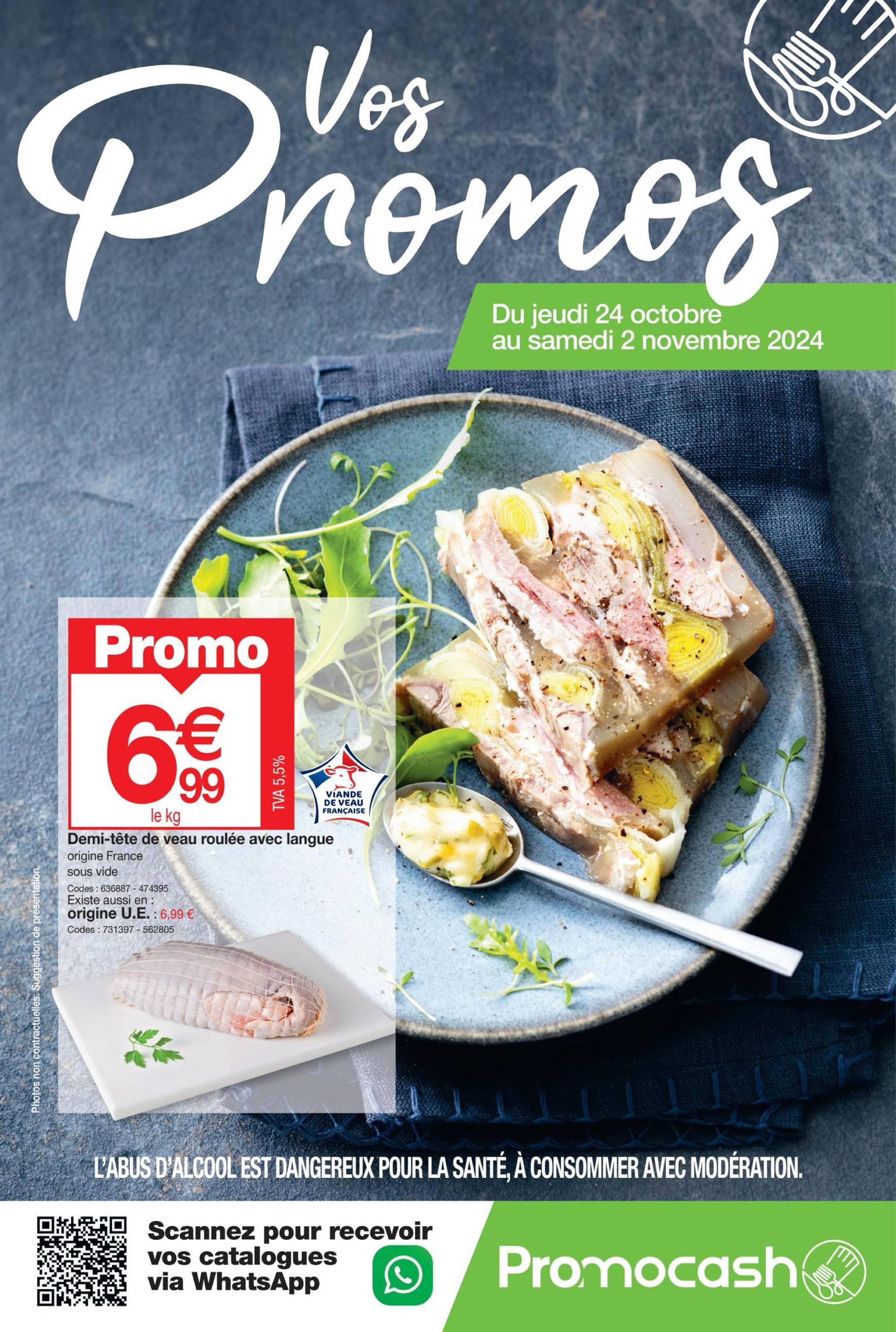 promocash - Catalogue Promocash valable dès 24.10. - 02.11. - page: 1