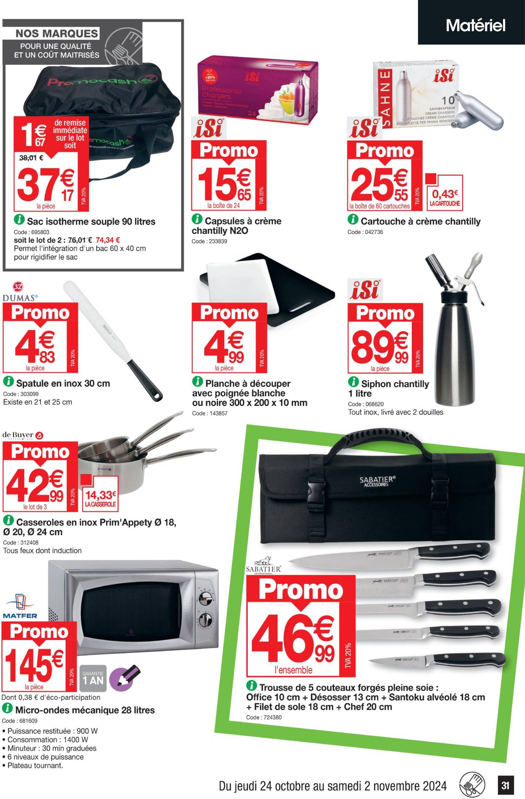 promocash - Catalogue Promocash valable dès 24.10. - 02.11. - page: 31