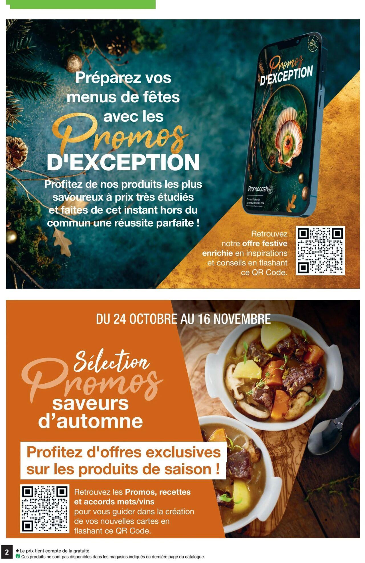 promocash - Promocash catalogue à partir du 24/10/2024 - 02/11/2024 - page: 2