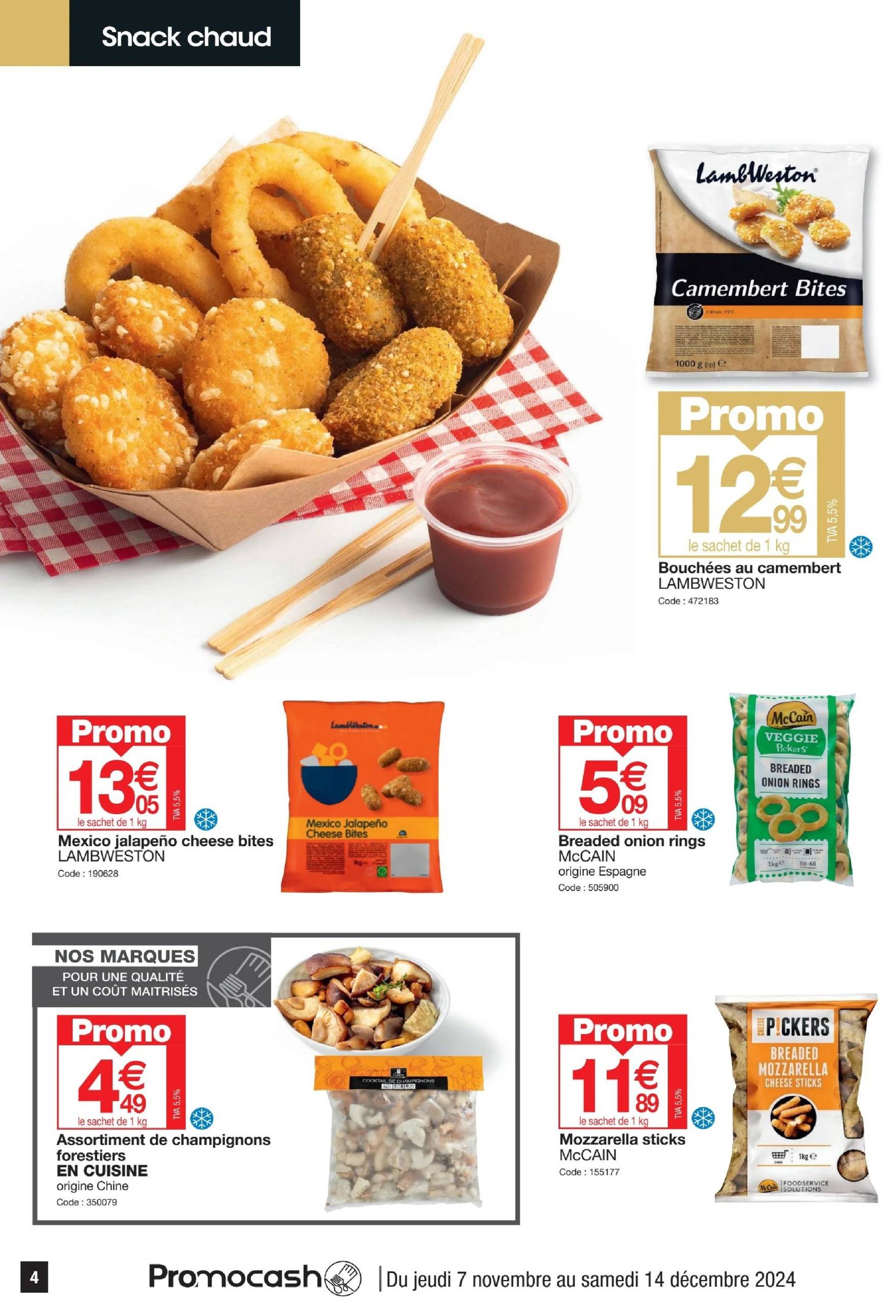 promocash - Catalogue Promocash - Sélection Promos valable dès 07.11. - 14.12. - page: 4