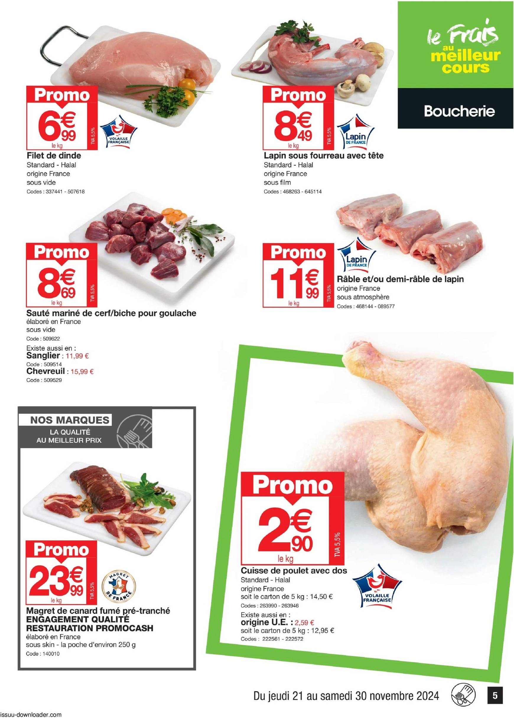 promocash - Catalogue Promocash valable dès 21.11. - 30.11. - page: 5