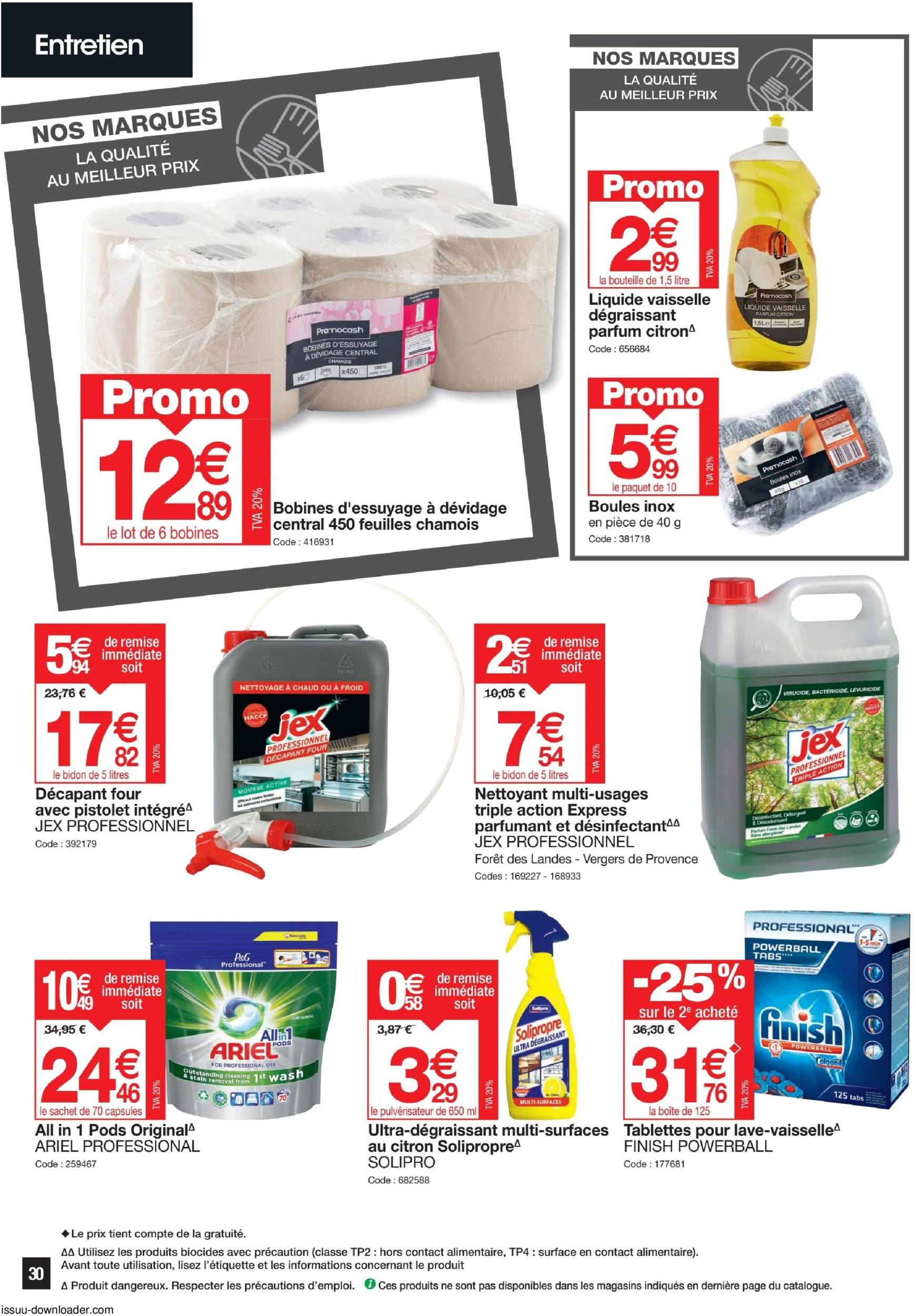 promocash - Catalogue Promocash valable dès 21.11. - 30.11. - page: 30