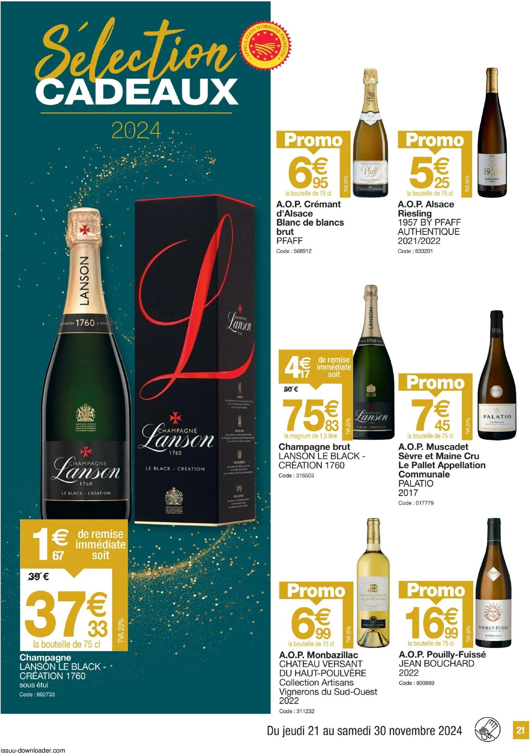 promocash - Catalogue Promocash valable dès 21.11. - 30.11. - page: 21