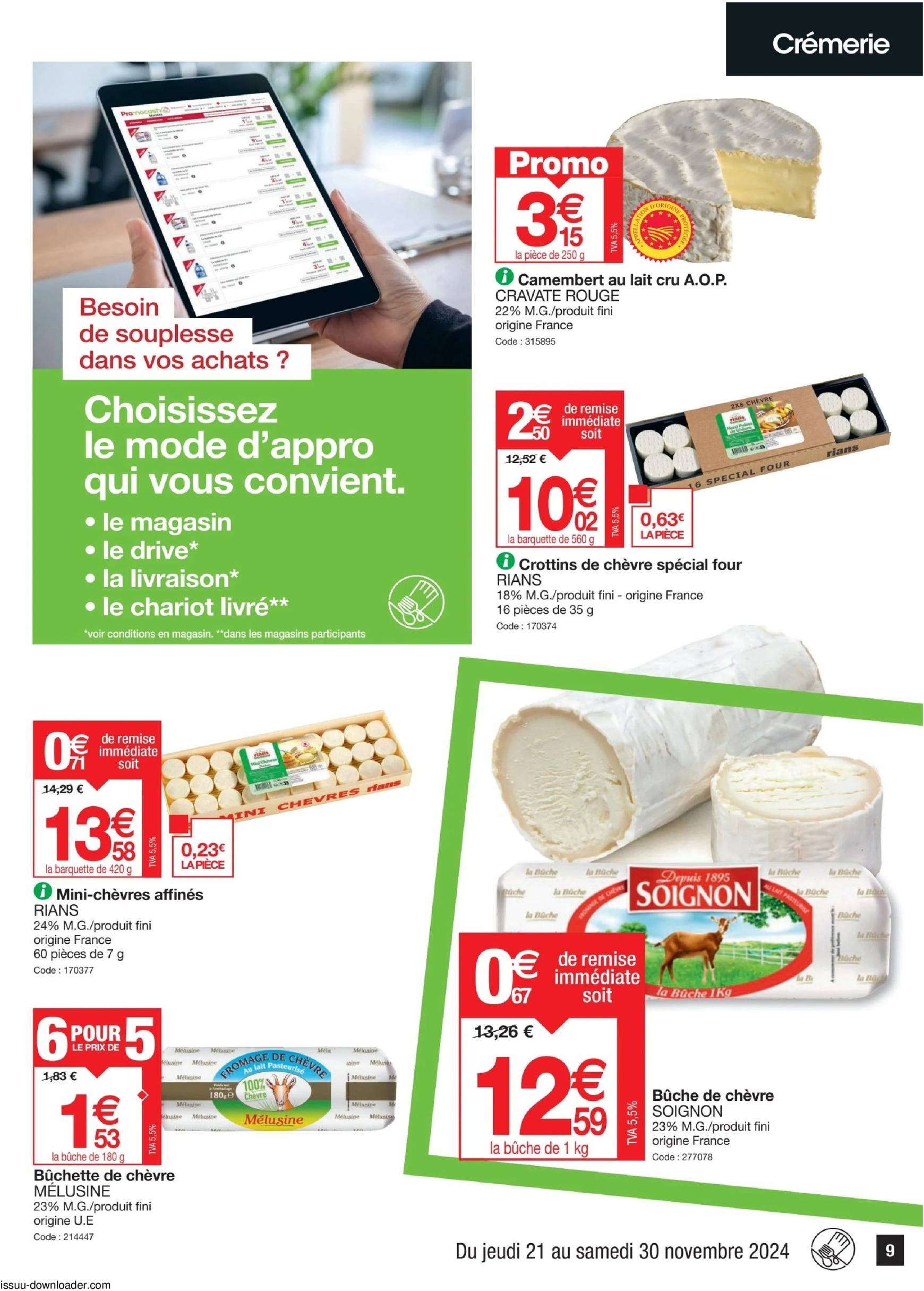 promocash - Catalogue Promocash valable dès 21.11. - 30.11. - page: 9