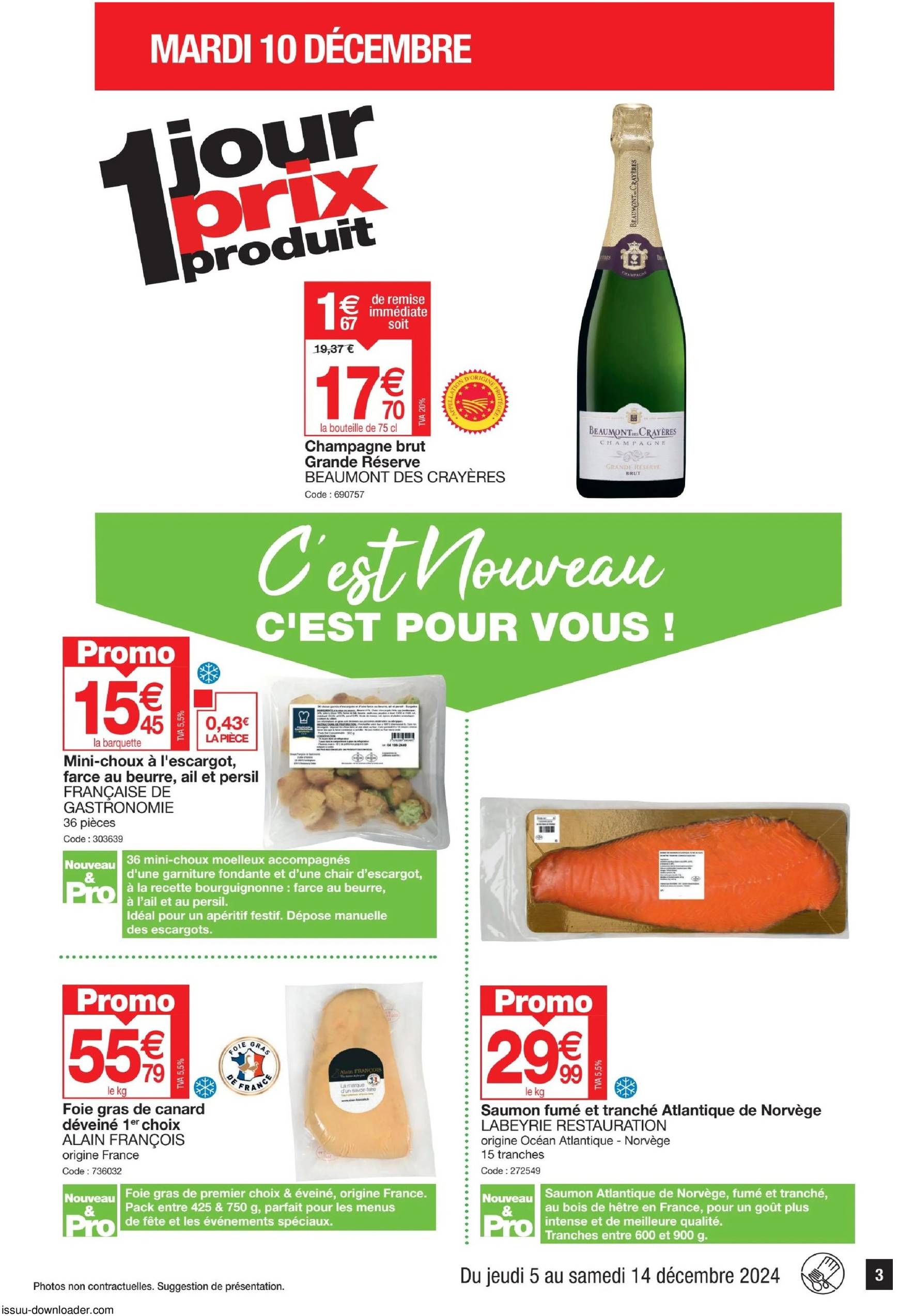 promocash - Catalogue Promocash valable dès 05/12 - 14/12 - page: 3