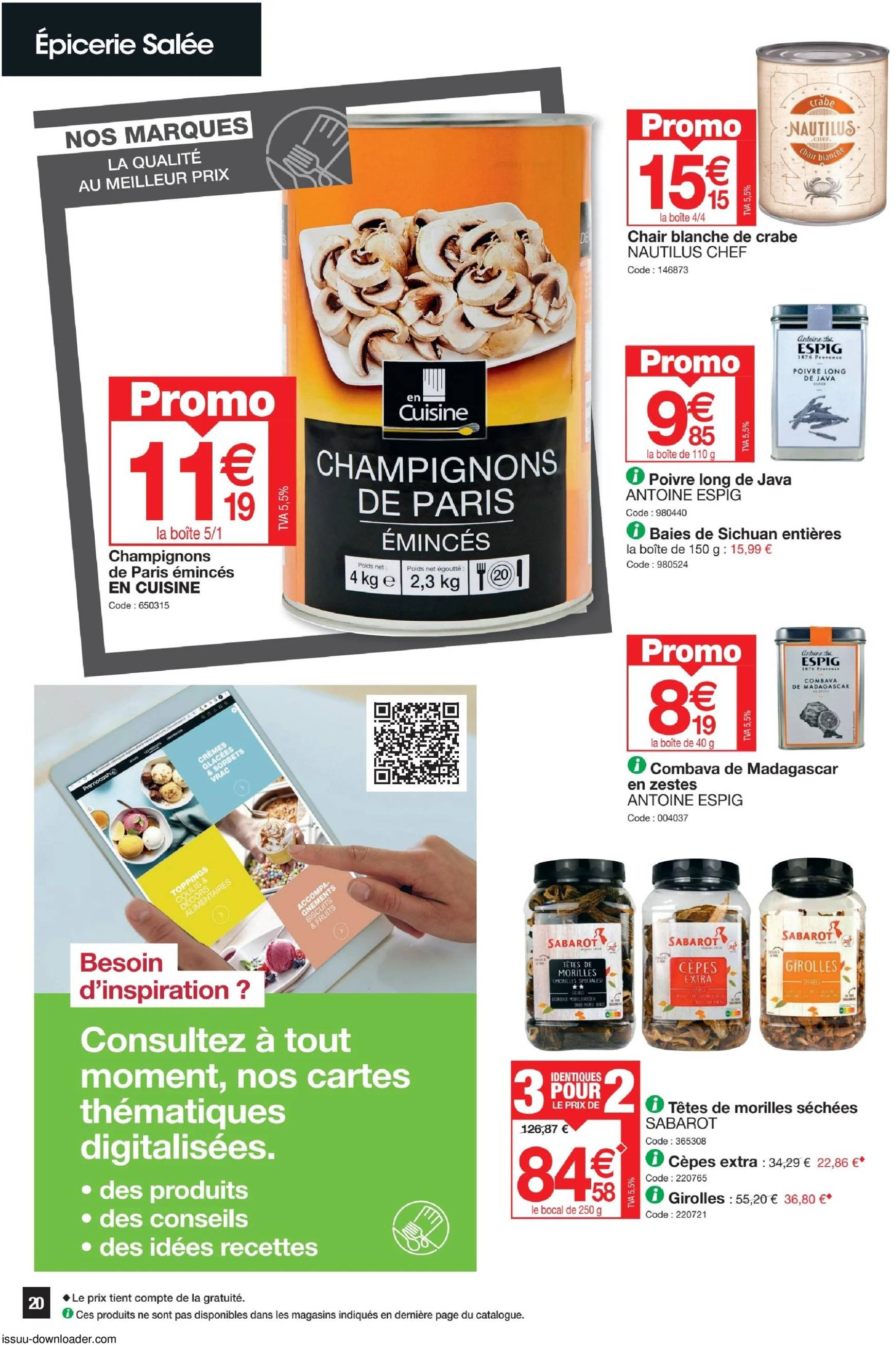 promocash - Catalogue Promocash valable dès 05/12 - 14/12 - page: 20