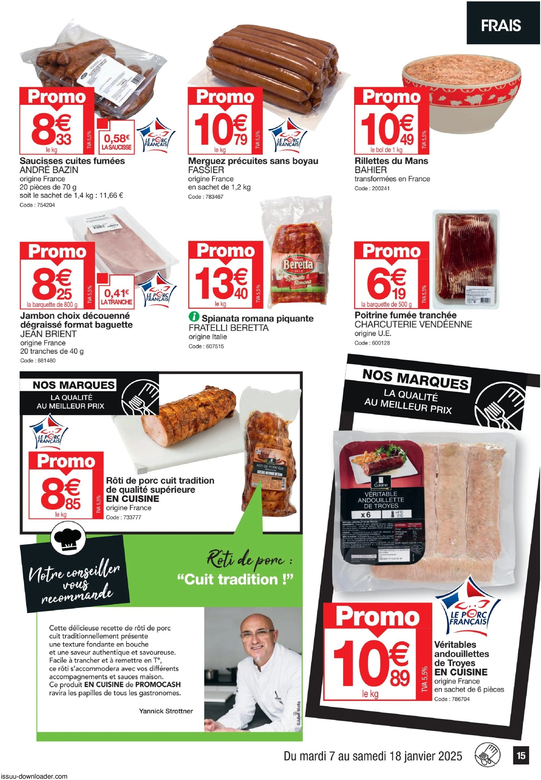 promocash - Catalogue Promocash valable dès 07/01 - 18/01 - page: 15