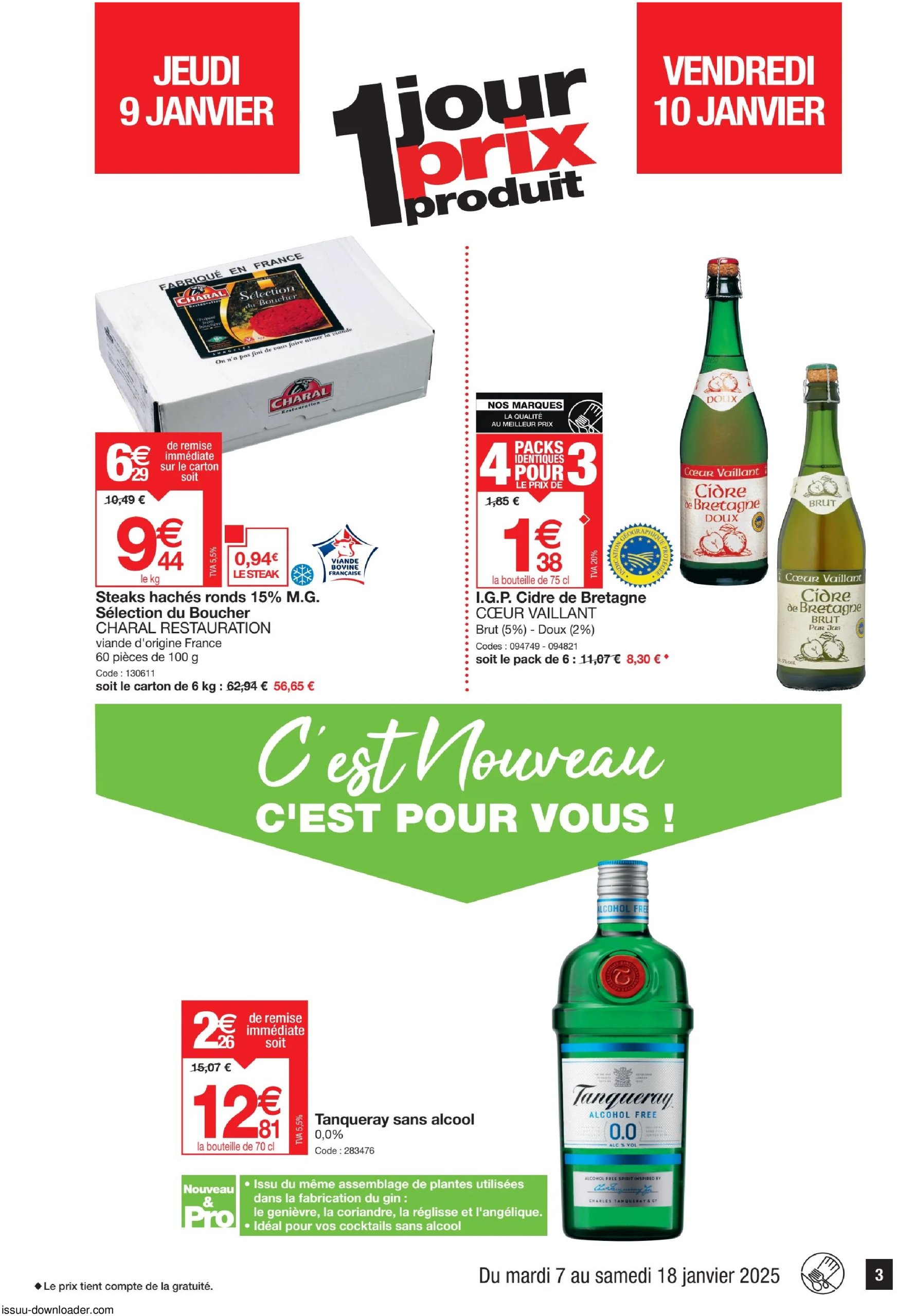 promocash - Catalogue Promocash valable dès 07/01 - 18/01 - page: 3