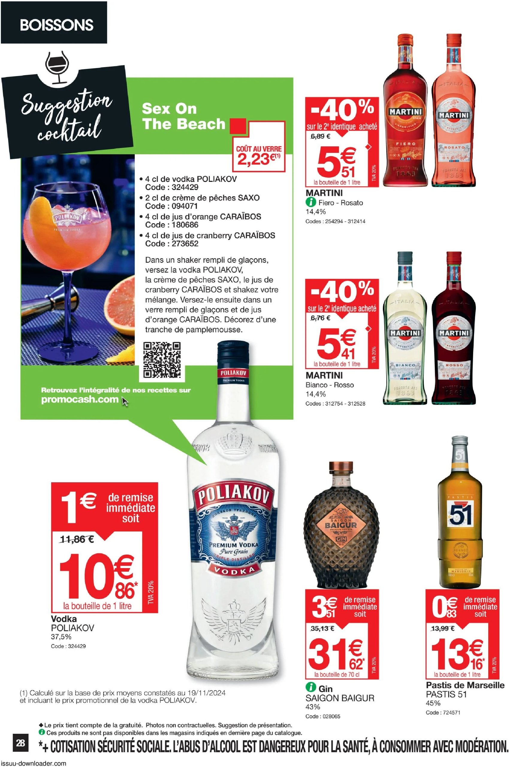 promocash - Catalogue Promocash valable dès 23/01 - 01/02 - page: 28