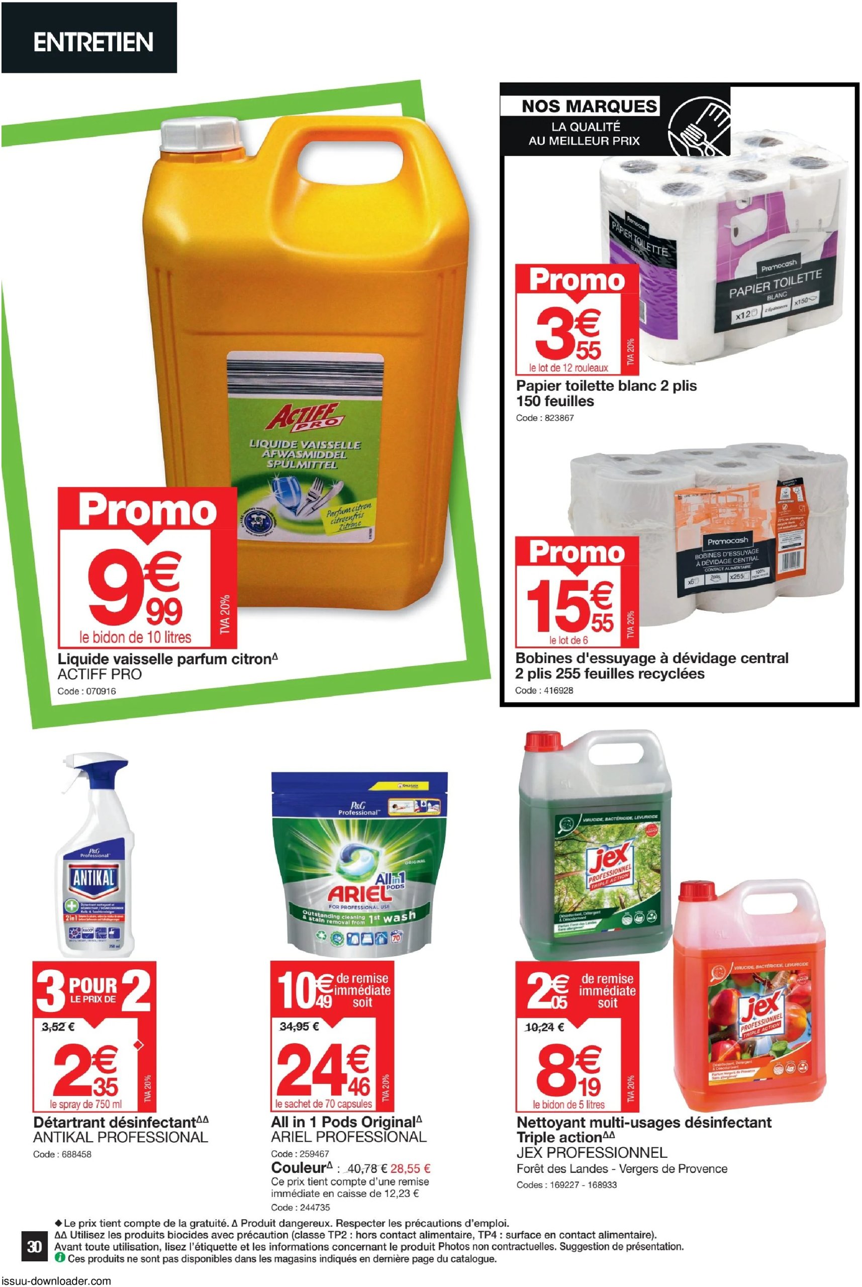 promocash - Catalogue Promocash valable dès 23/01 - 01/02 - page: 30