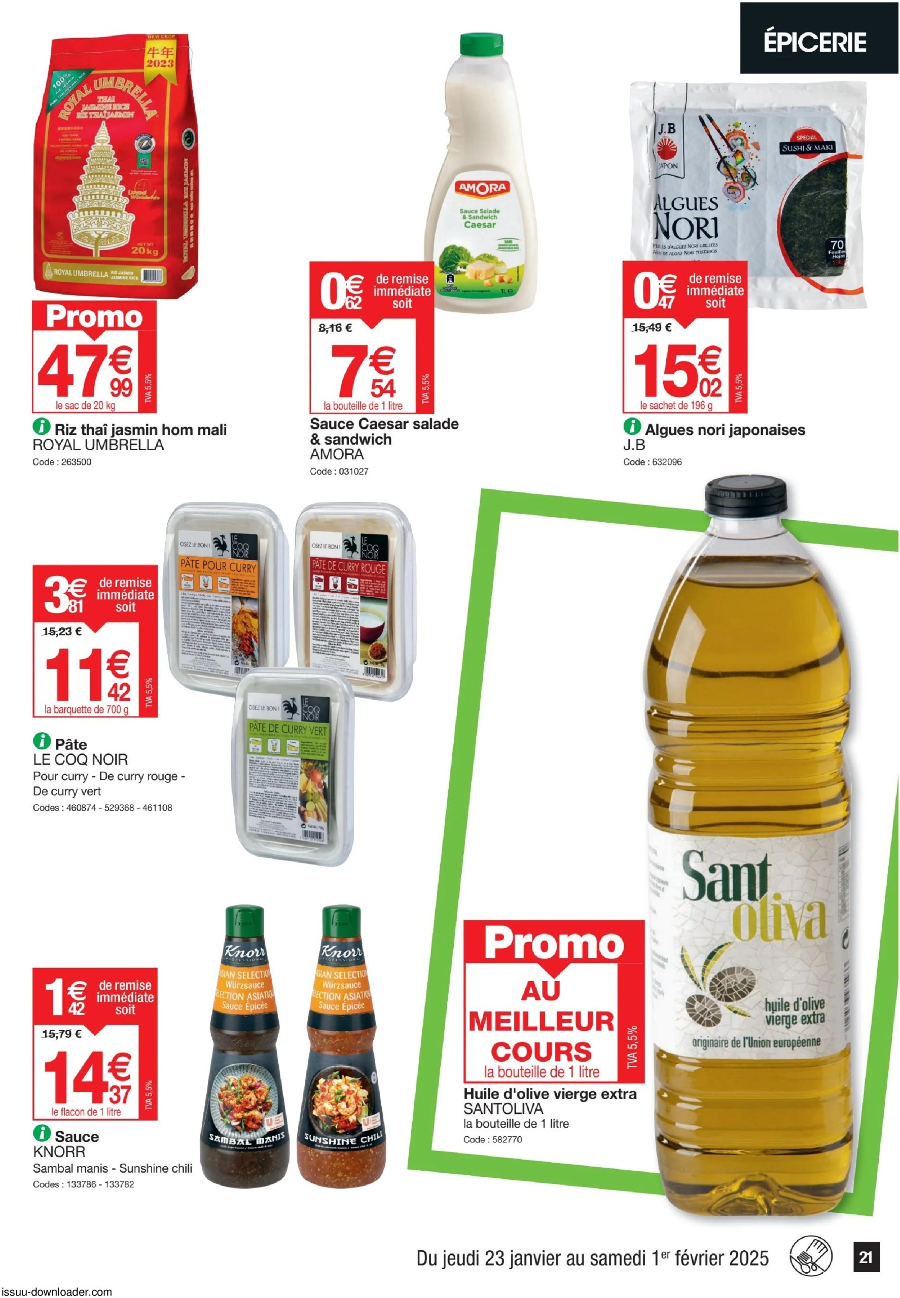 promocash - Catalogue Promocash valable dès 23/01 - 01/02 - page: 21