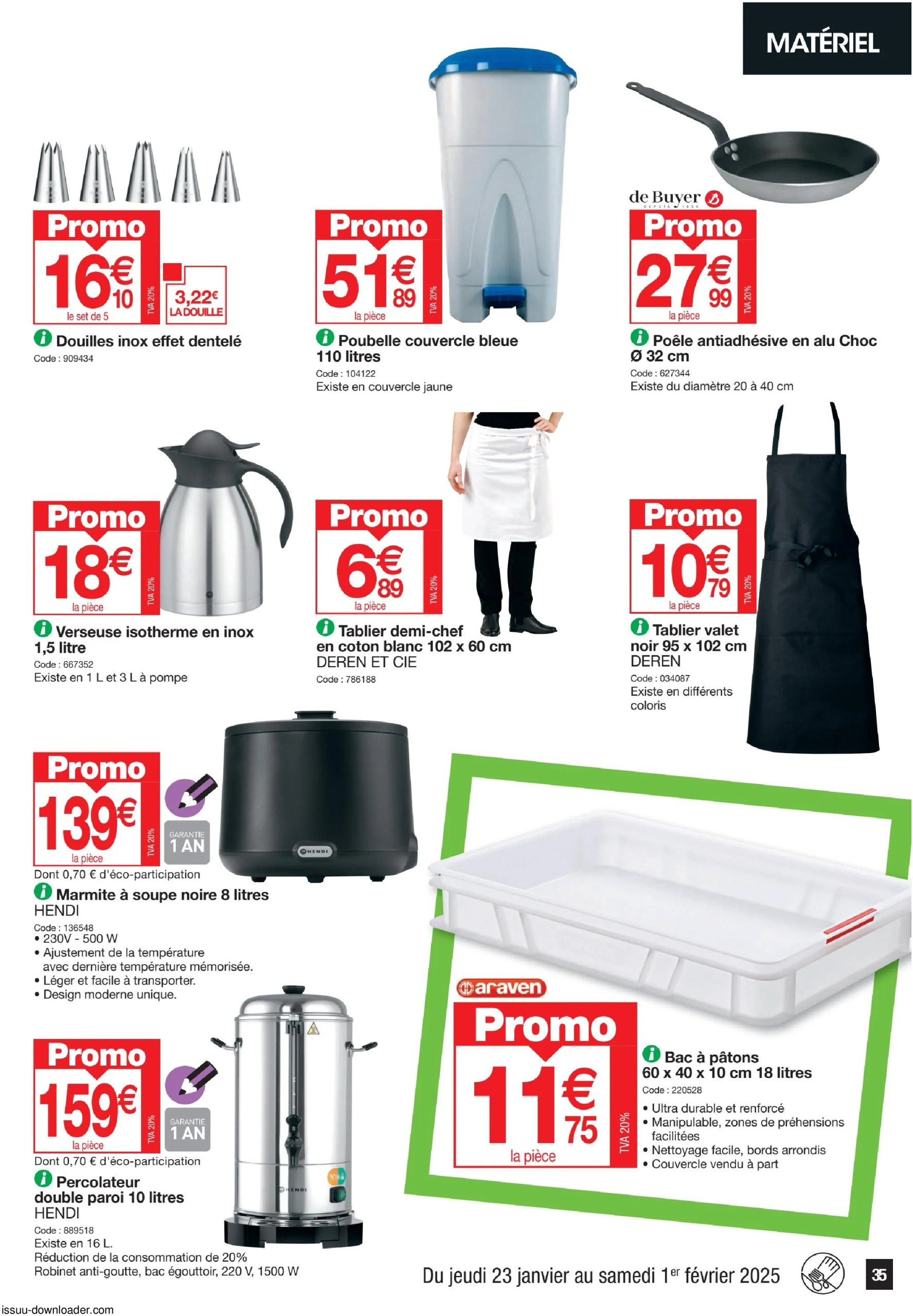 promocash - Catalogue Promocash valable dès 23/01 - 01/02 - page: 35