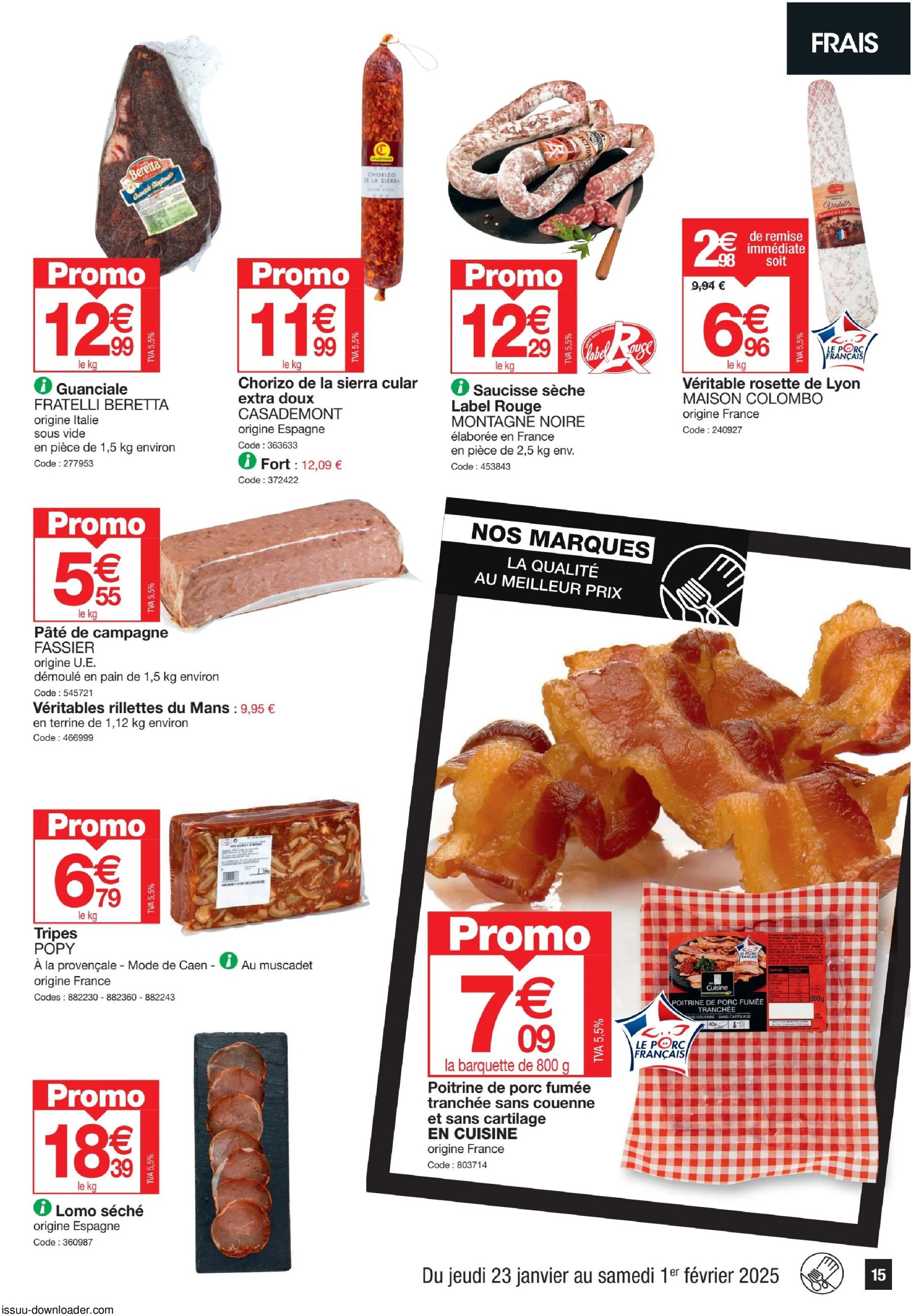 promocash - Catalogue Promocash valable dès 23/01 - 01/02 - page: 15