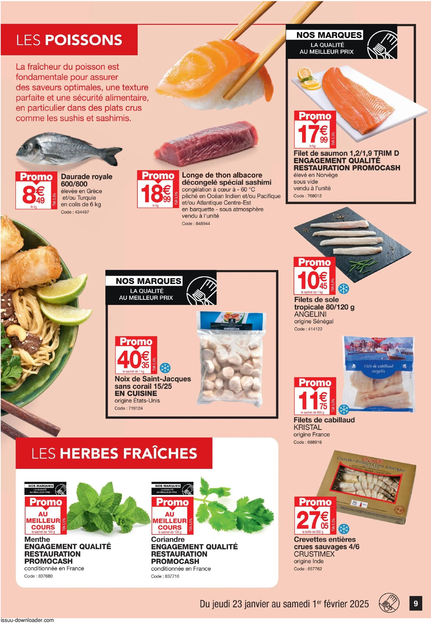 promocash - Catalogue Promocash valable dès 23/01 - 01/02 - page: 9