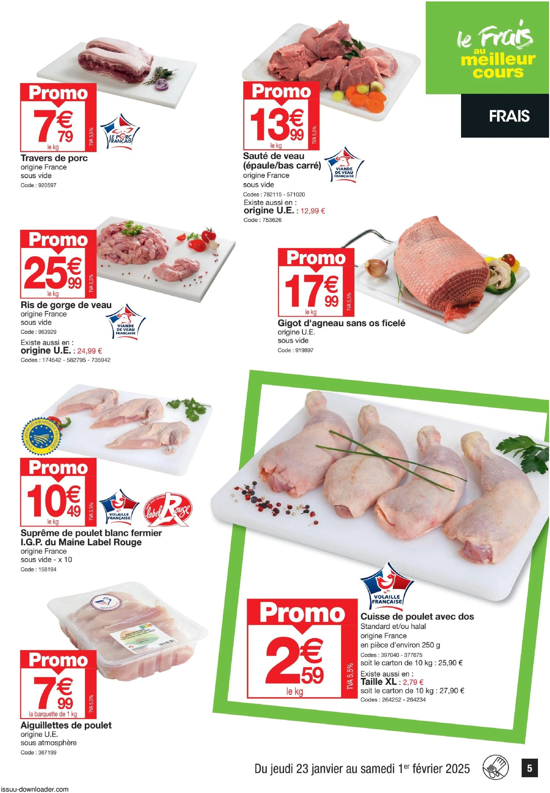 promocash - Catalogue Promocash valable dès 23/01 - 01/02 - page: 5