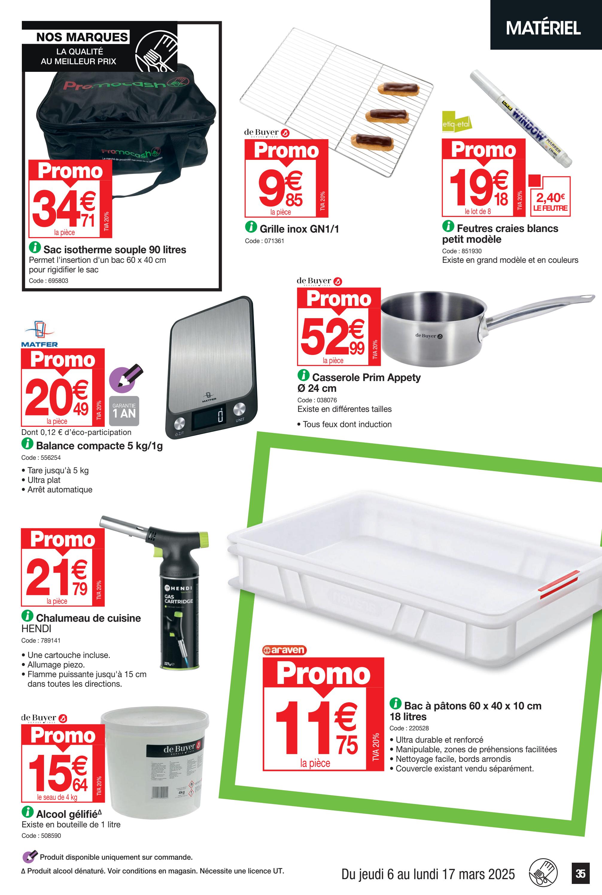 promocash - Catalogue Promocash valable dès 06/03 - 17/03 - page: 35