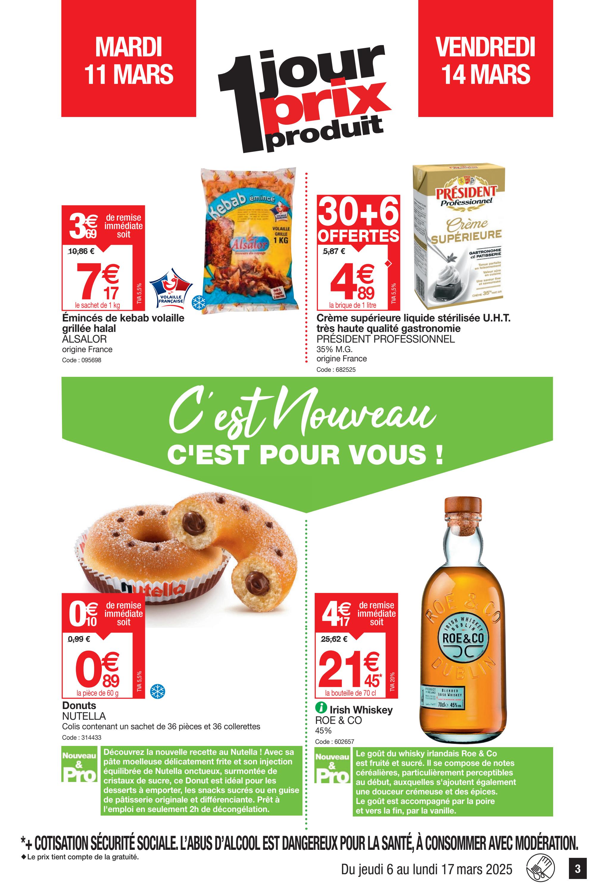 promocash - Catalogue Promocash valable dès 06/03 - 17/03 - page: 3