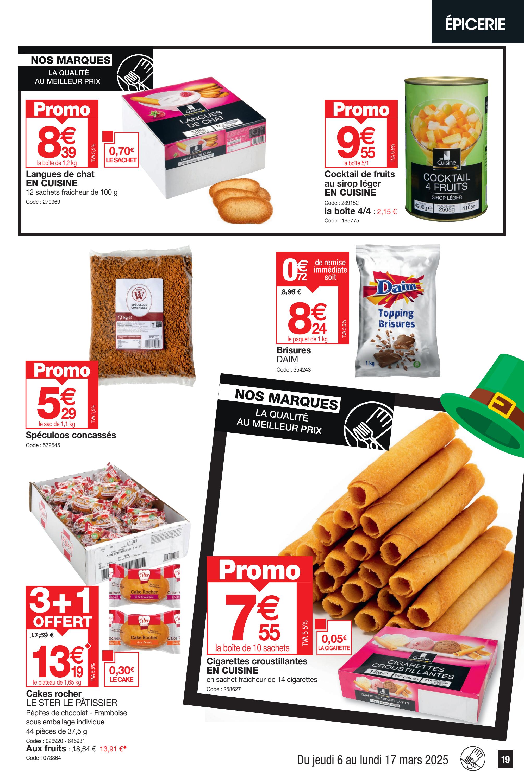 promocash - Catalogue Promocash valable dès 06/03 - 17/03 - page: 19