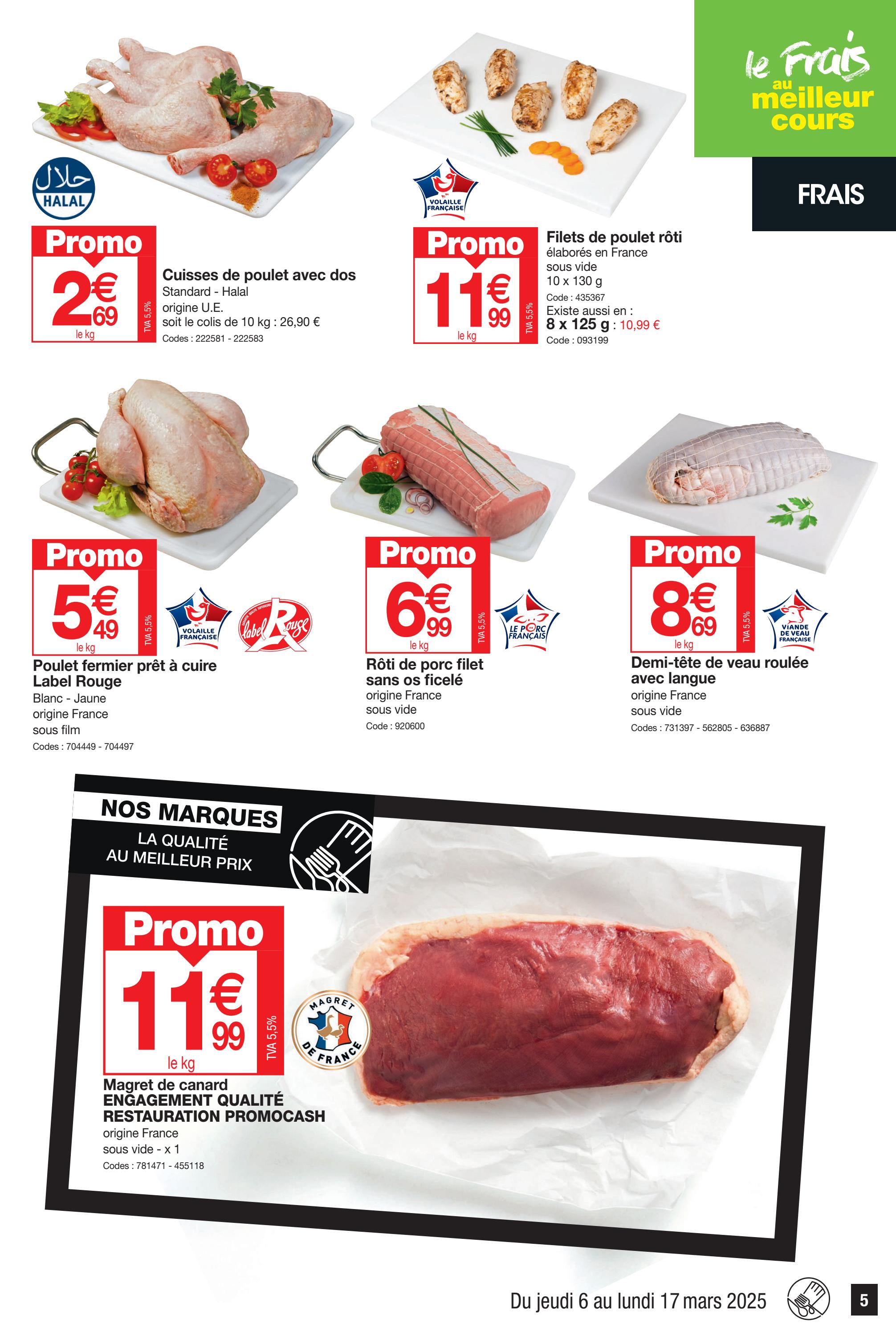 promocash - Catalogue Promocash valable dès 06/03 - 17/03 - page: 5