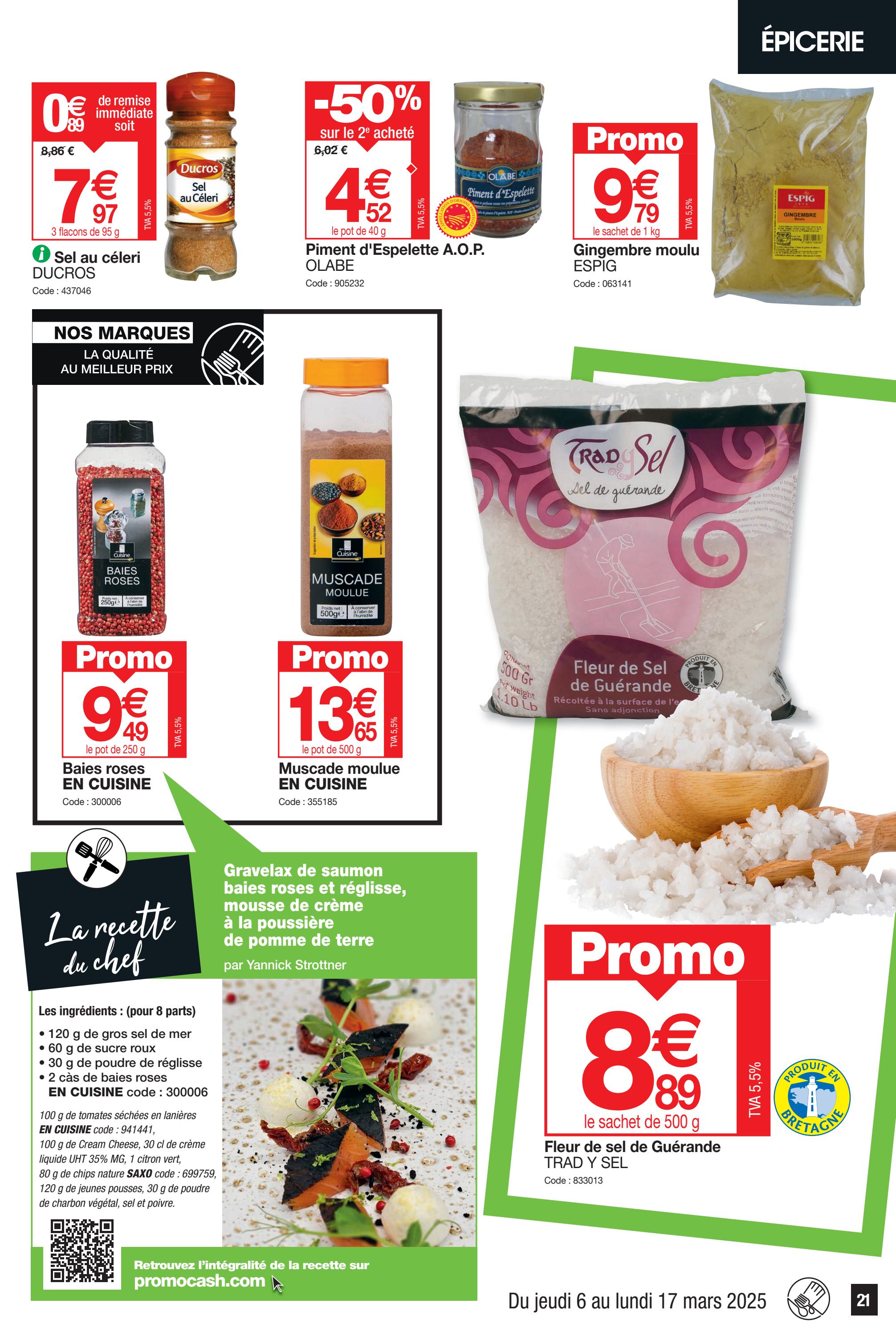 promocash - Catalogue Promocash valable dès 06/03 - 17/03 - page: 21