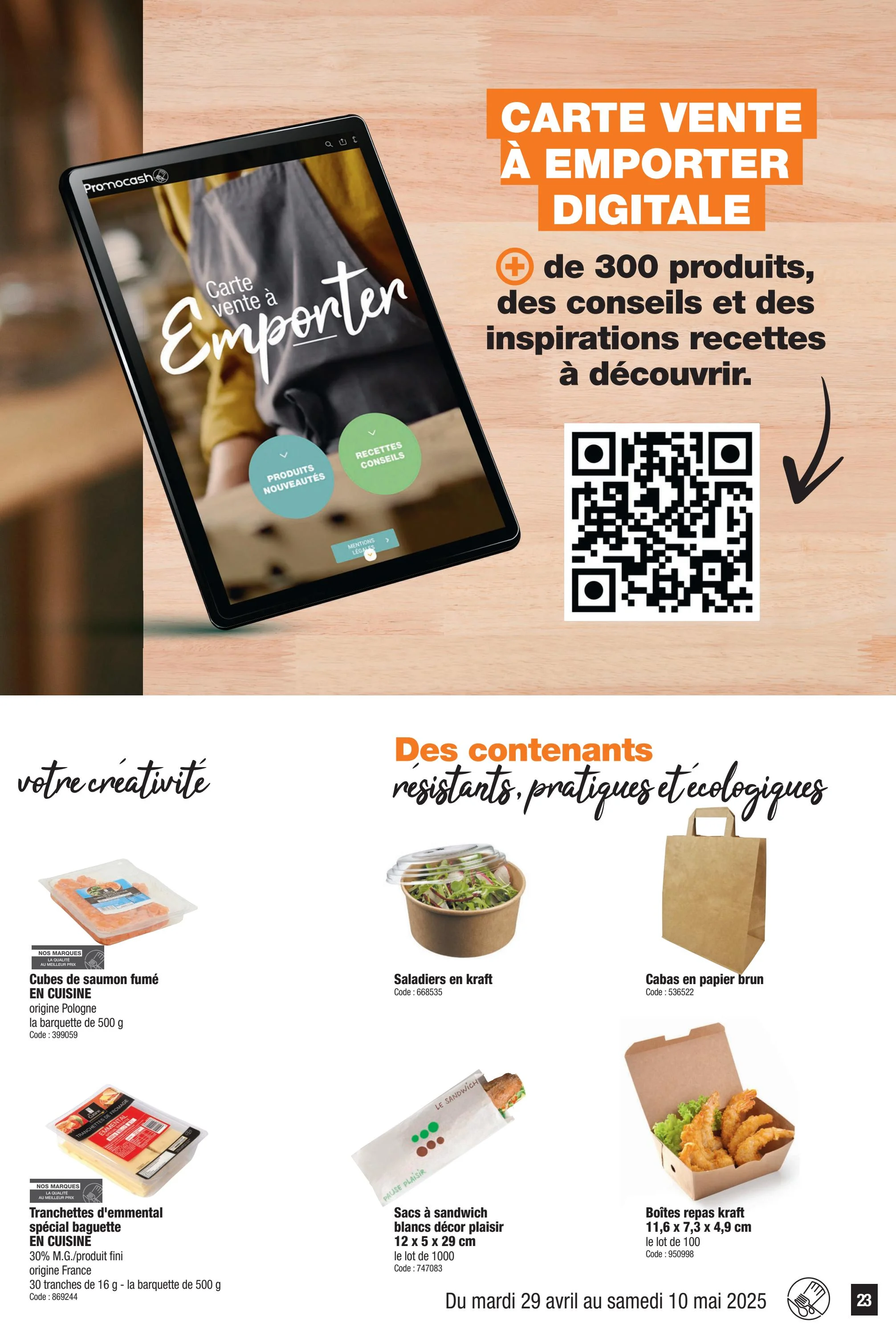 promocash - Catalogue Promocash valable dès 29/04 - 10/05 - page: 23