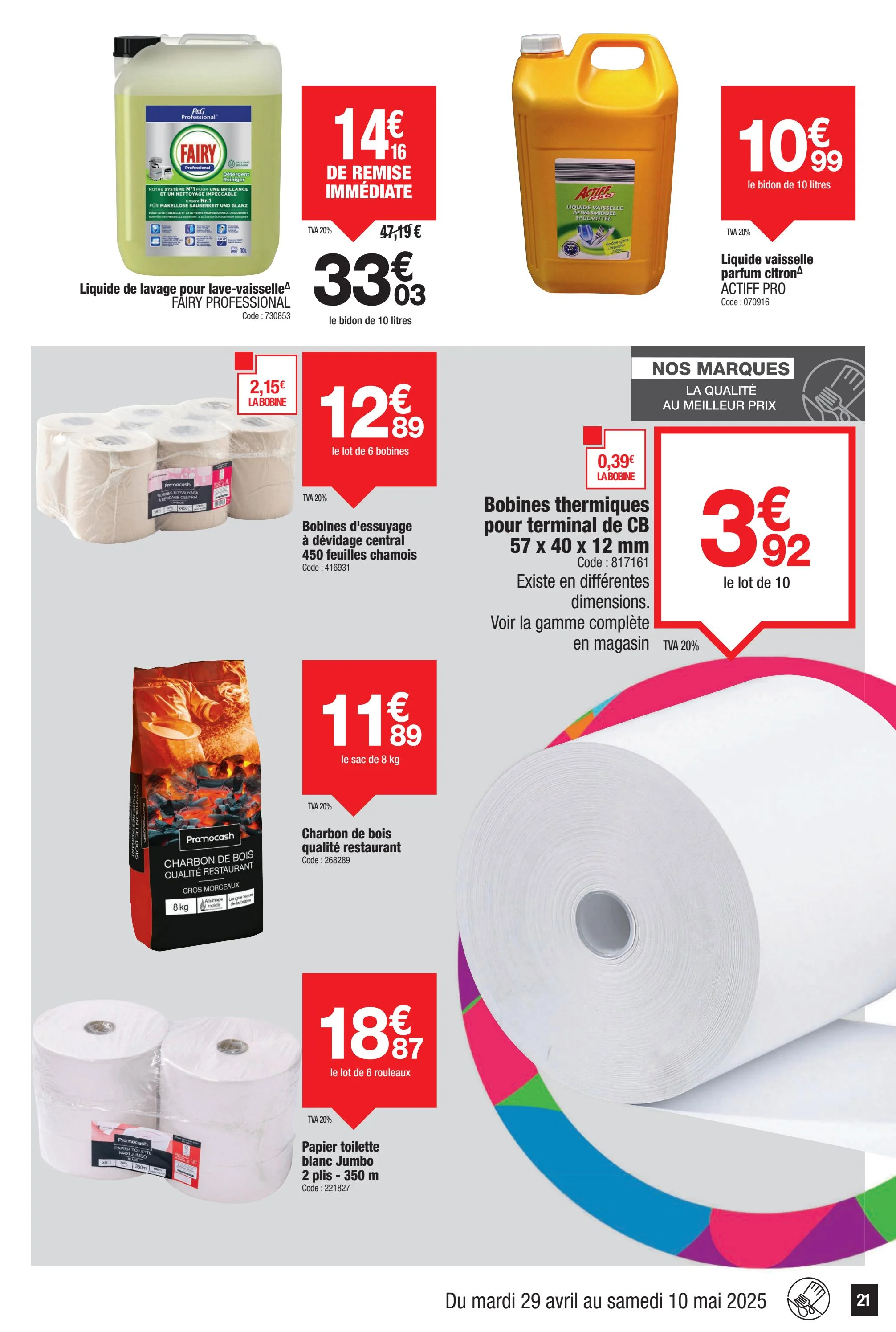 promocash - Catalogue Promocash valable dès 29/04 - 10/05 - page: 21
