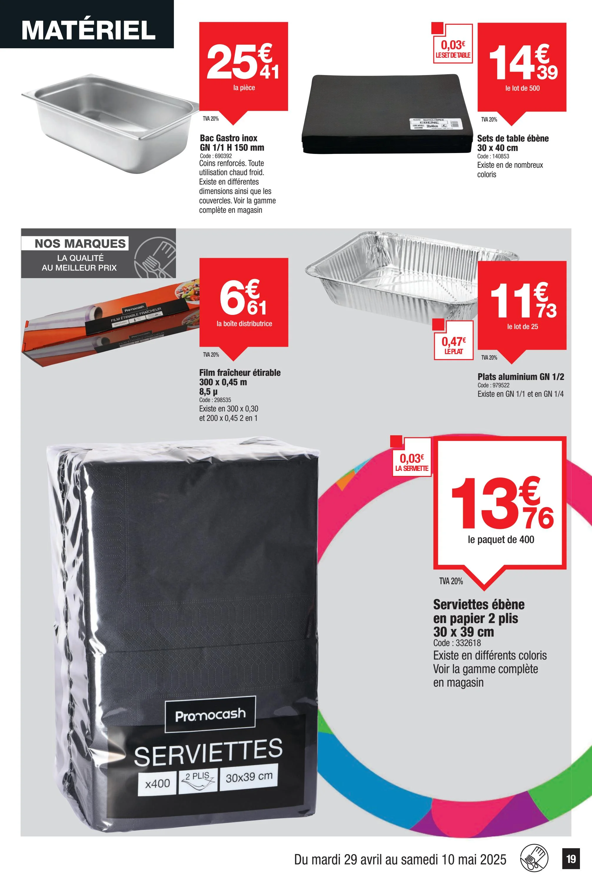 promocash - Catalogue Promocash valable dès 29/04 - 10/05 - page: 19
