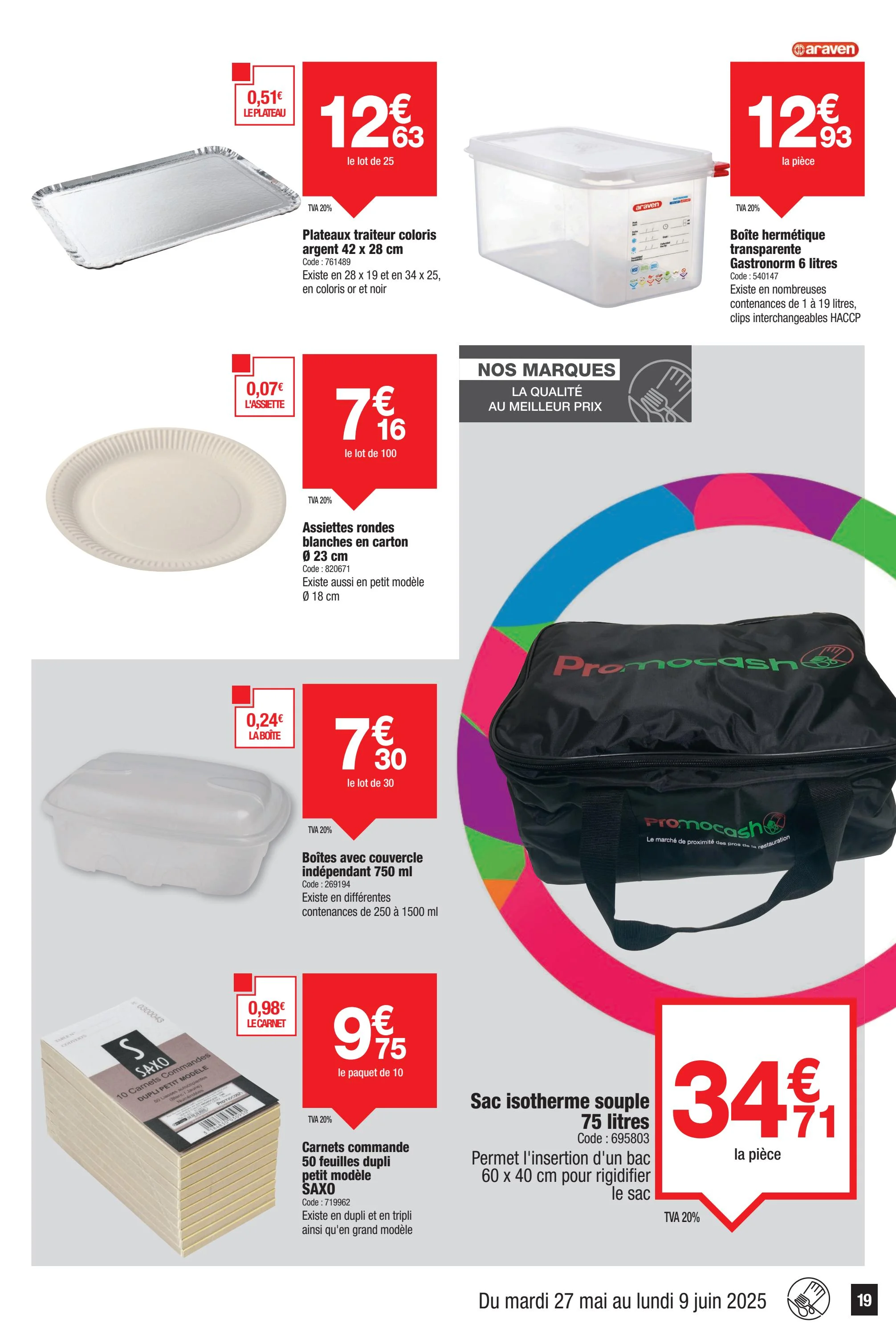 promocash - Catalogue Promocash valable dès 27/05 - 09/06 - page: 19