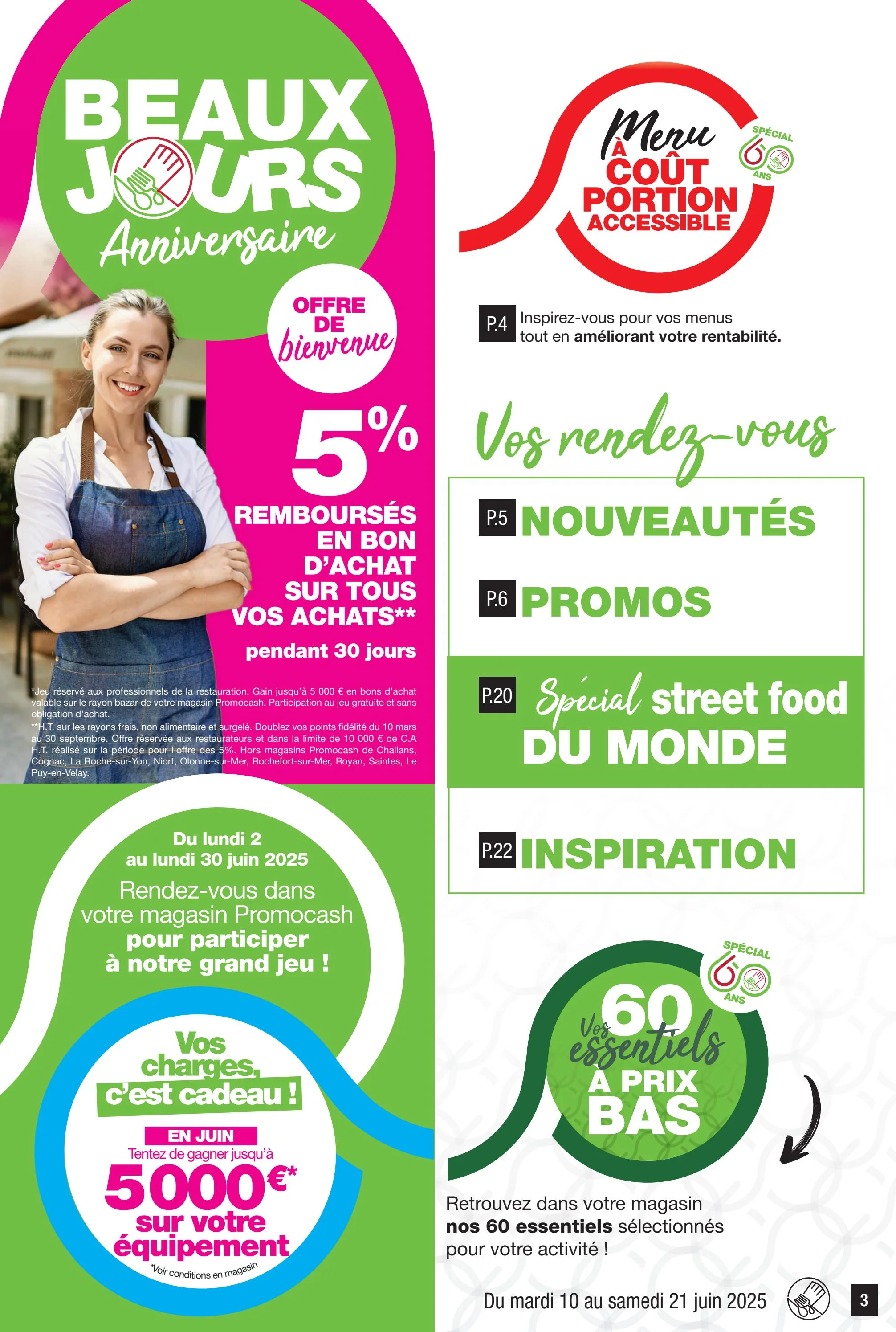 promocash - Catalogue Promocash valable du 10/06 au 21/06 - page: 3