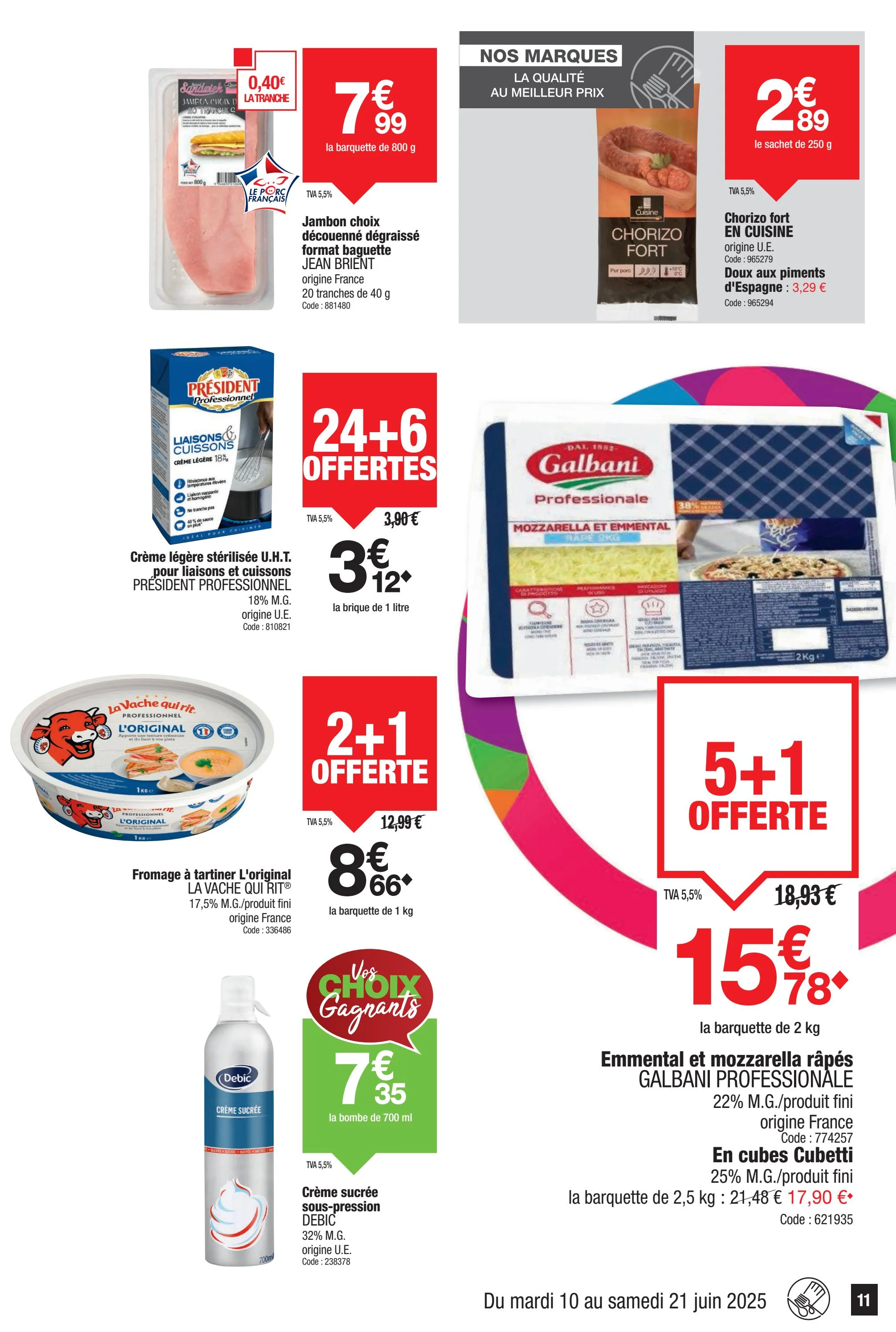 promocash - Catalogue Promocash valable du 10/06 au 21/06 - page: 11