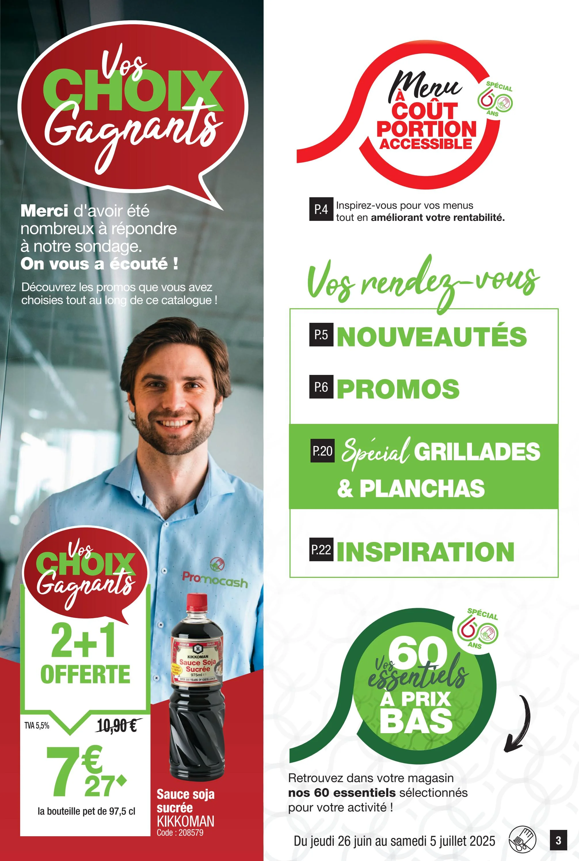 promocash - Catalogue Promocash valable du 26/06 au 05/07 - page: 3