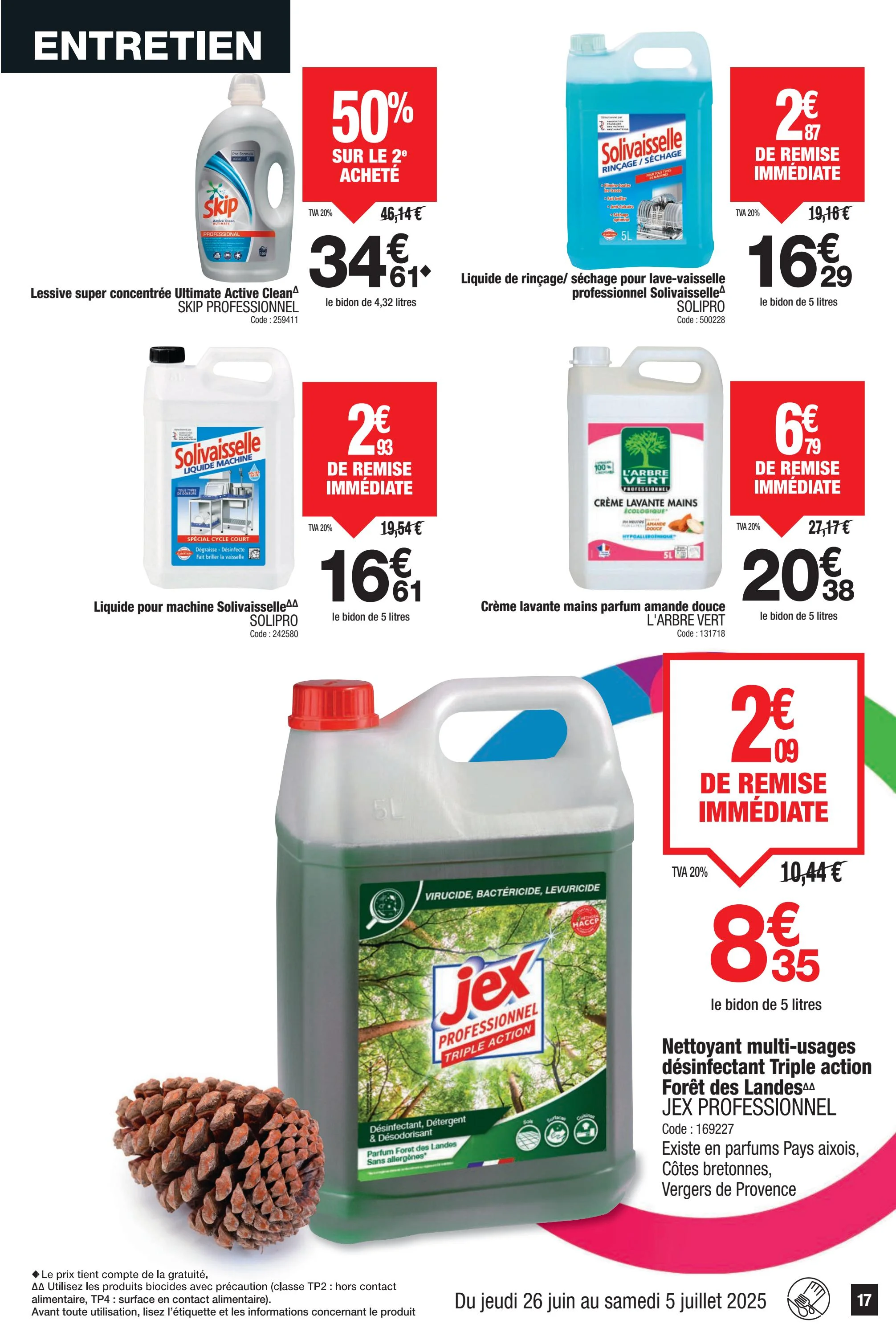 promocash - Catalogue Promocash valable du 26/06 au 05/07 - page: 17