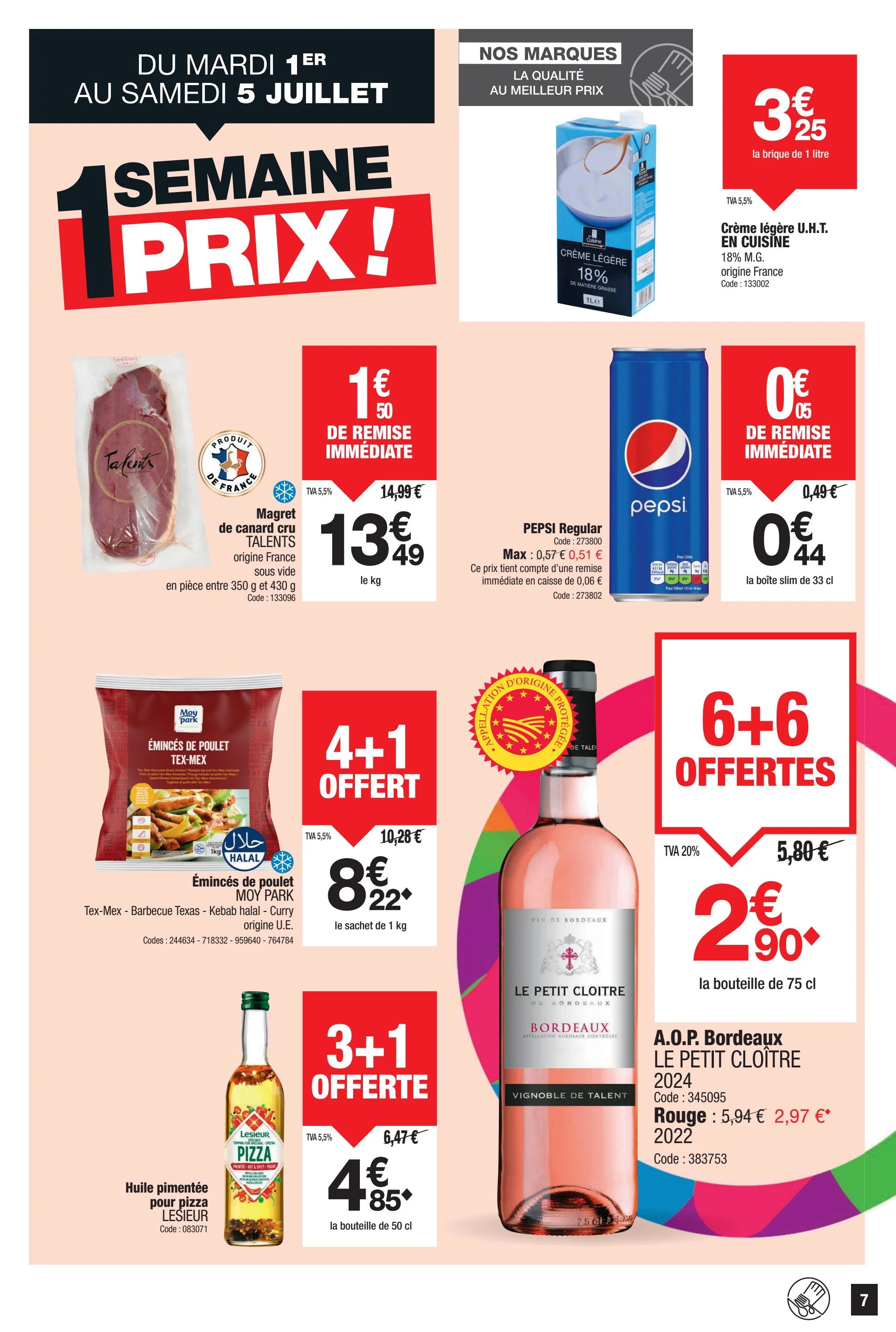 promocash - Catalogue Promocash valable du 26/06 au 05/07 - page: 7
