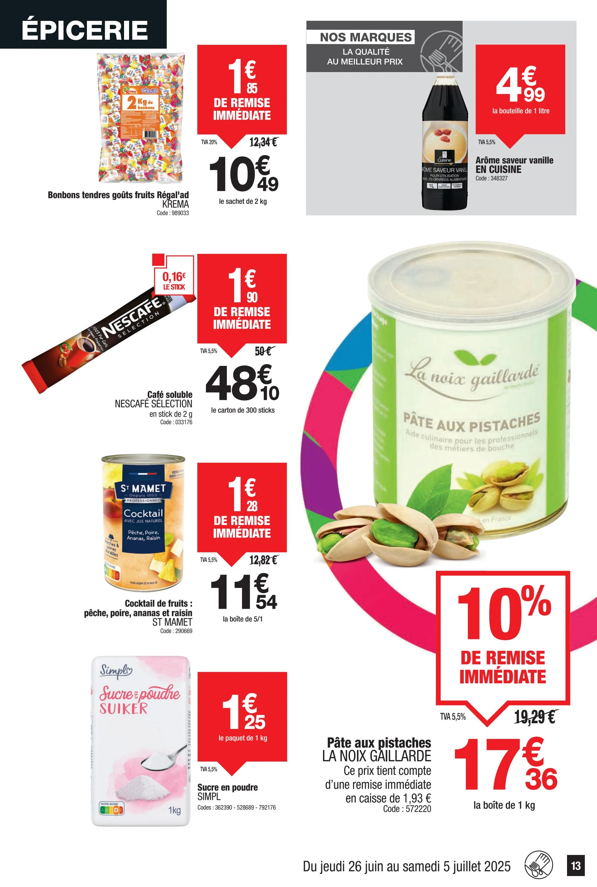 promocash - Catalogue Promocash valable du 26/06 au 05/07 - page: 13