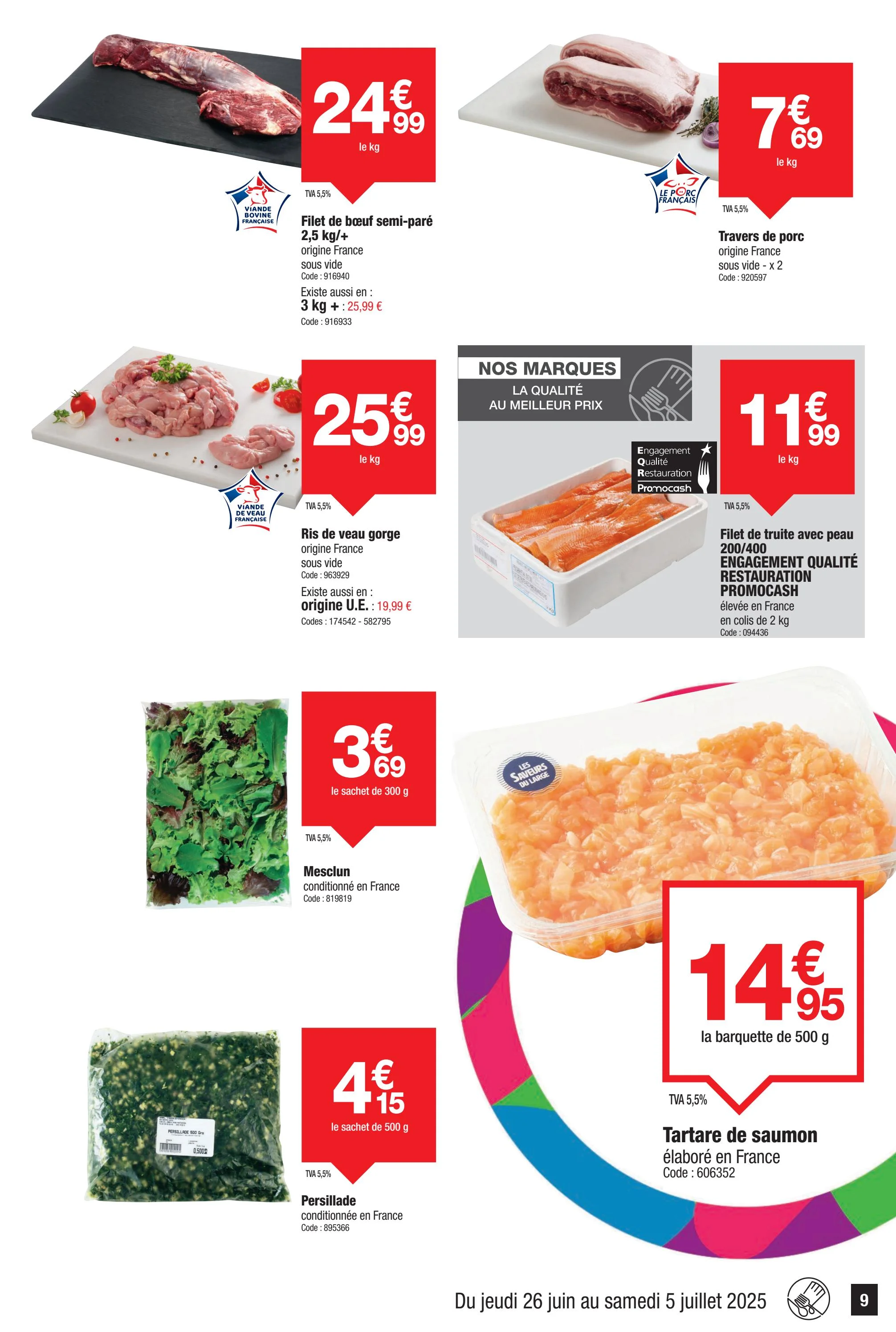 promocash - Catalogue Promocash valable du 26/06 au 05/07 - page: 9