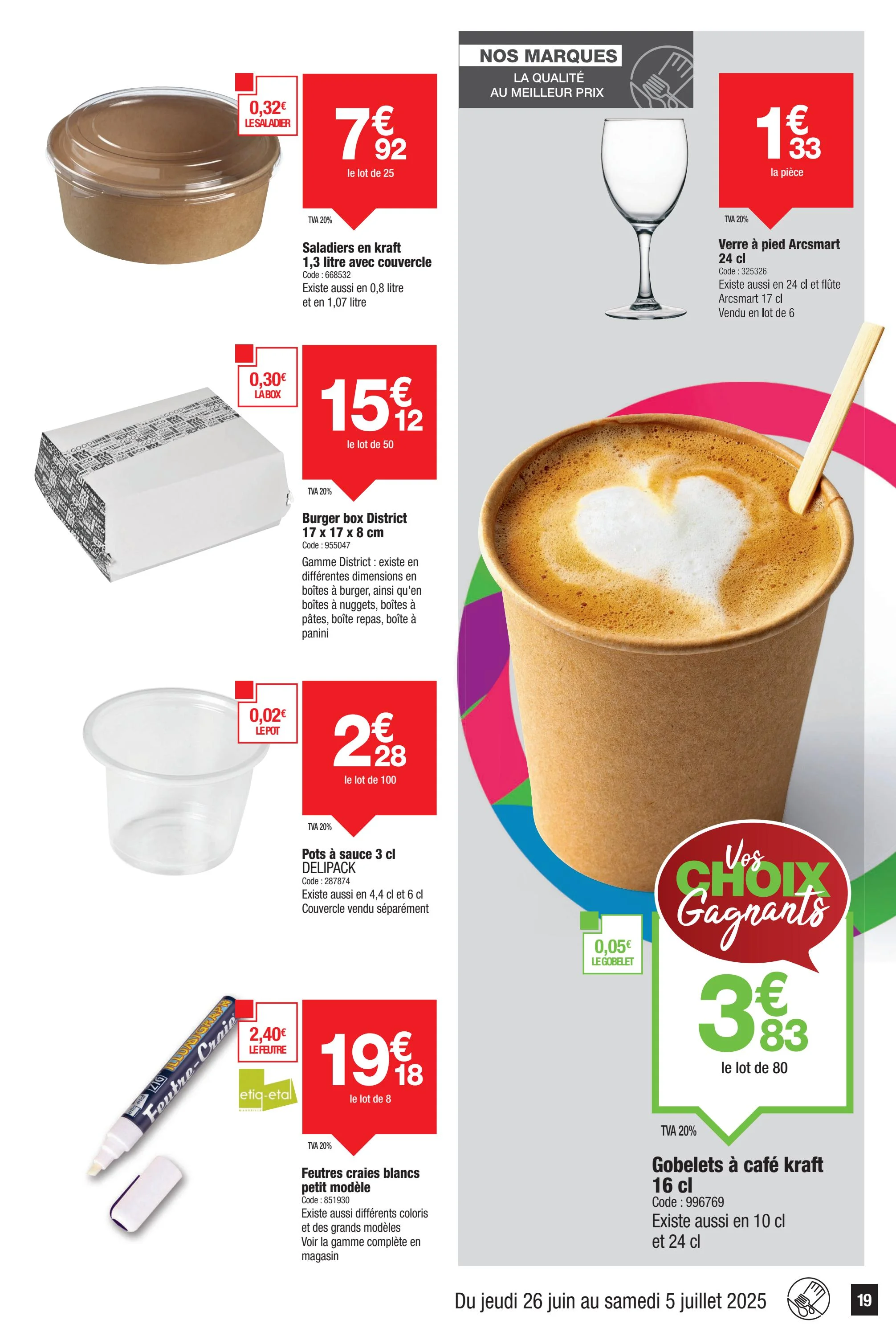 promocash - Catalogue Promocash valable du 26/06 au 05/07 - page: 19