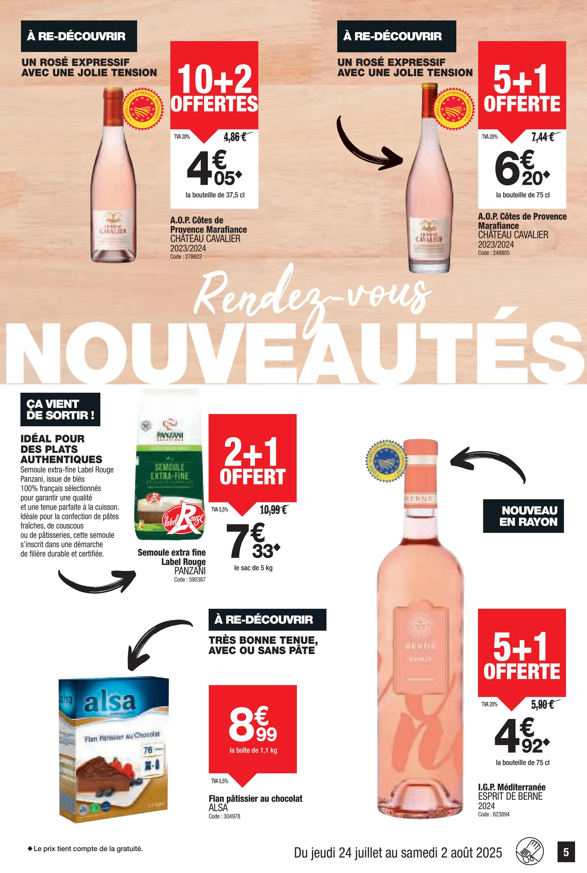 promocash - Catalogue Promocash valable du 24/07 au 02/08 - page: 5