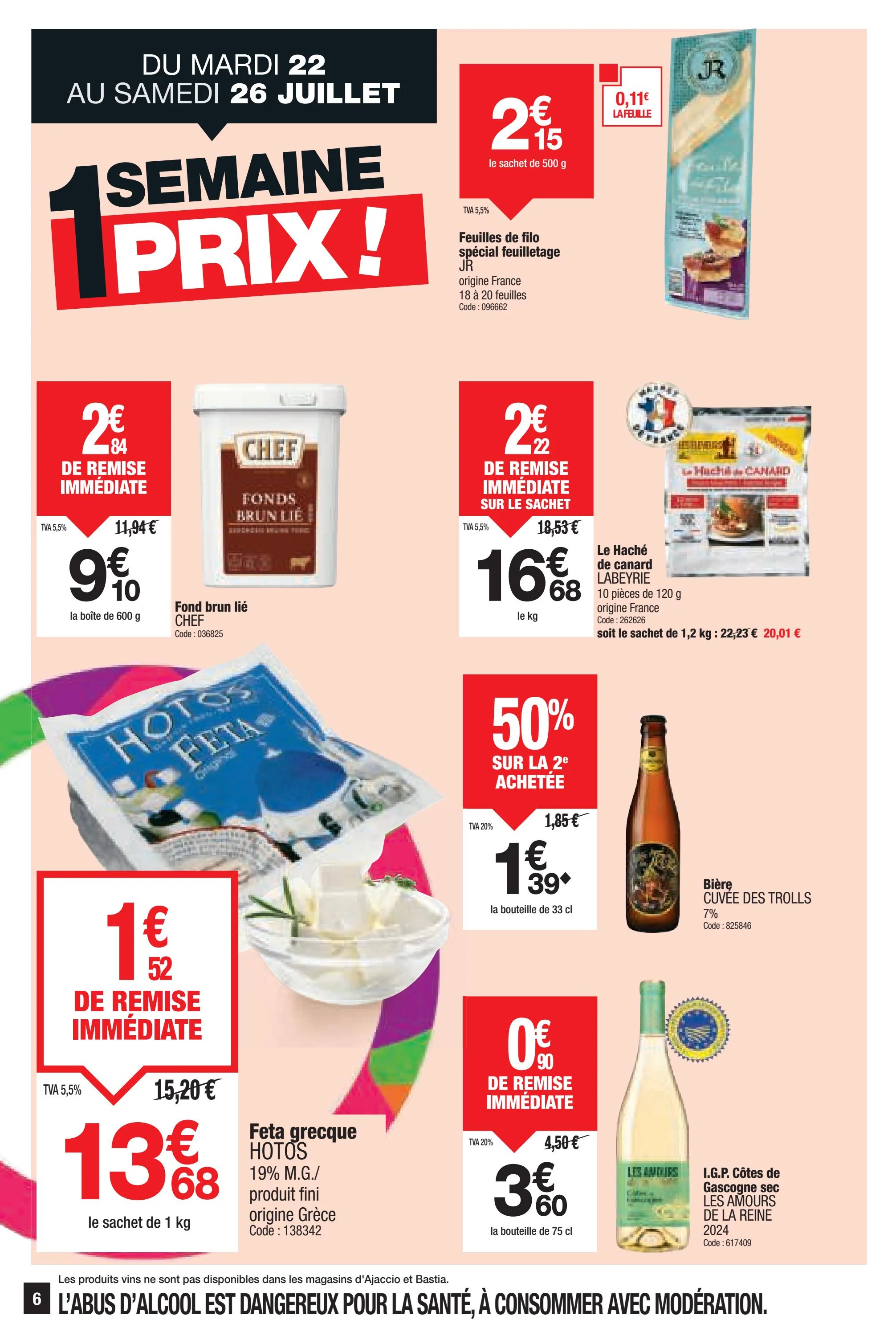 promocash - Catalogue Promocash valable du 24/07 au 02/08 - page: 6