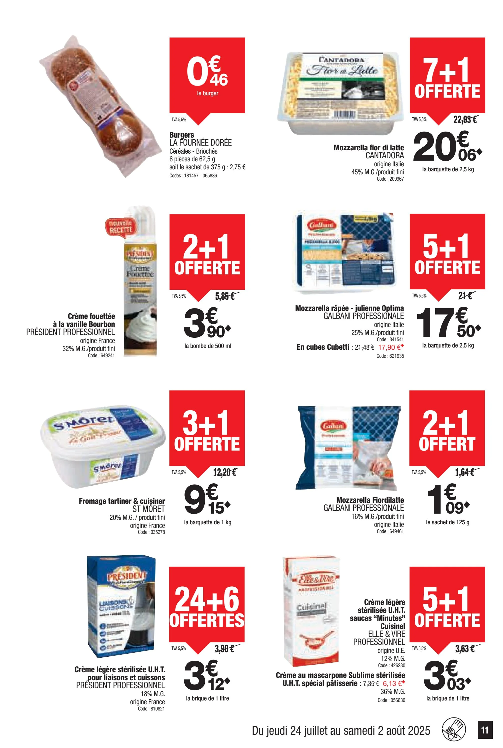 promocash - Catalogue Promocash valable du 24/07 au 02/08 - page: 11