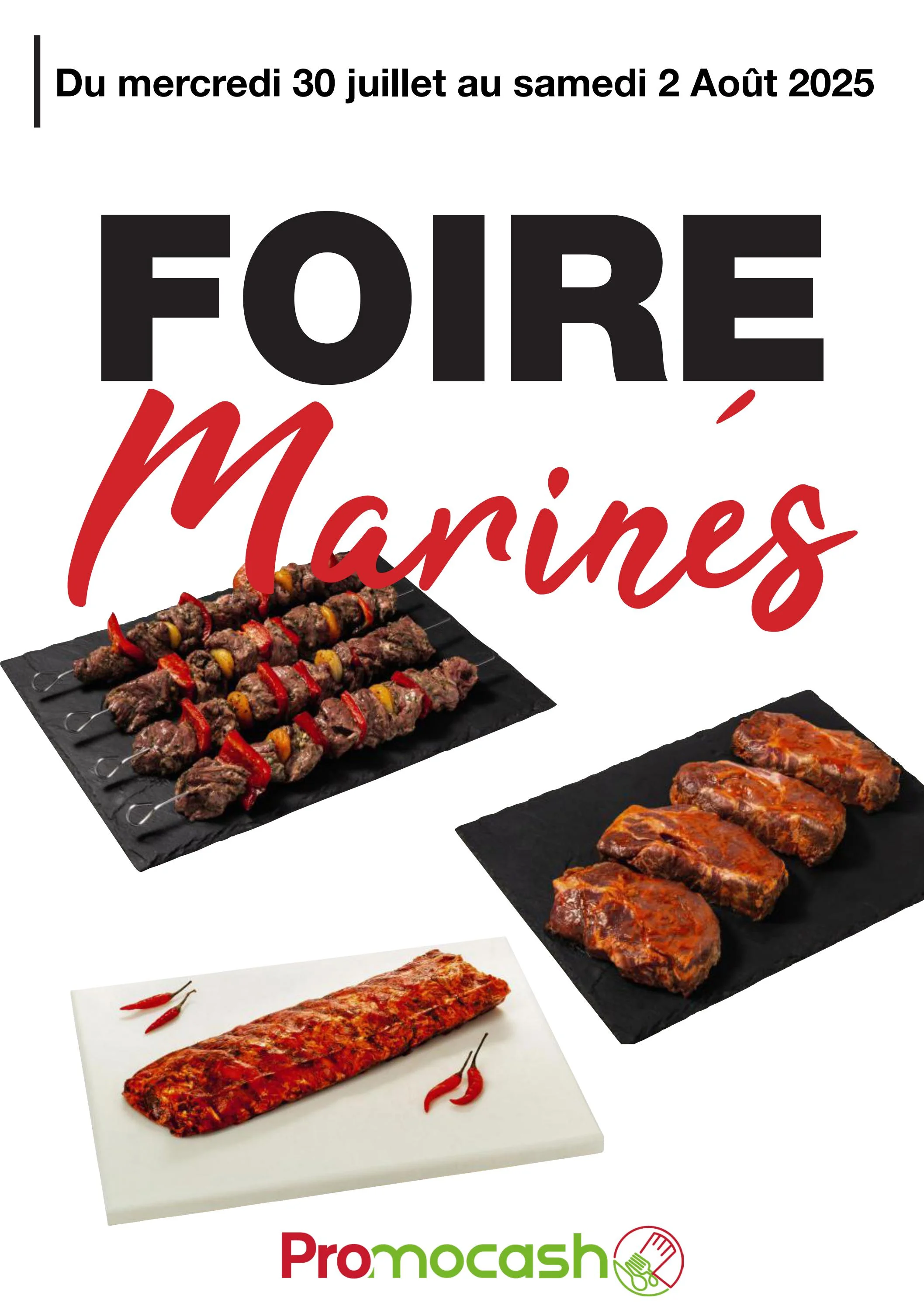 promocash - Catalogue Promocash - Foire marinés valable du 31/07 au 02/08