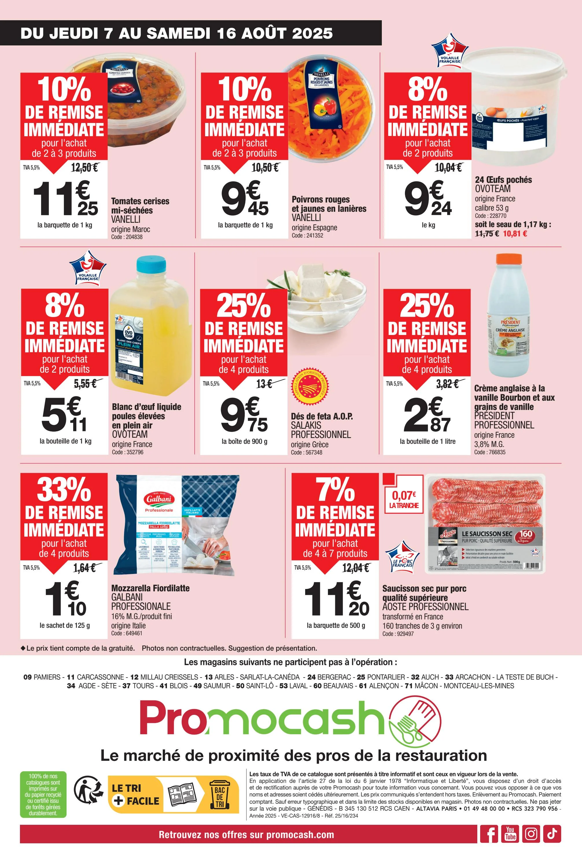 promocash - Catalogue Promocash - Opportunités de derniére minute valable du 04/08 au 30/08 - page: 2