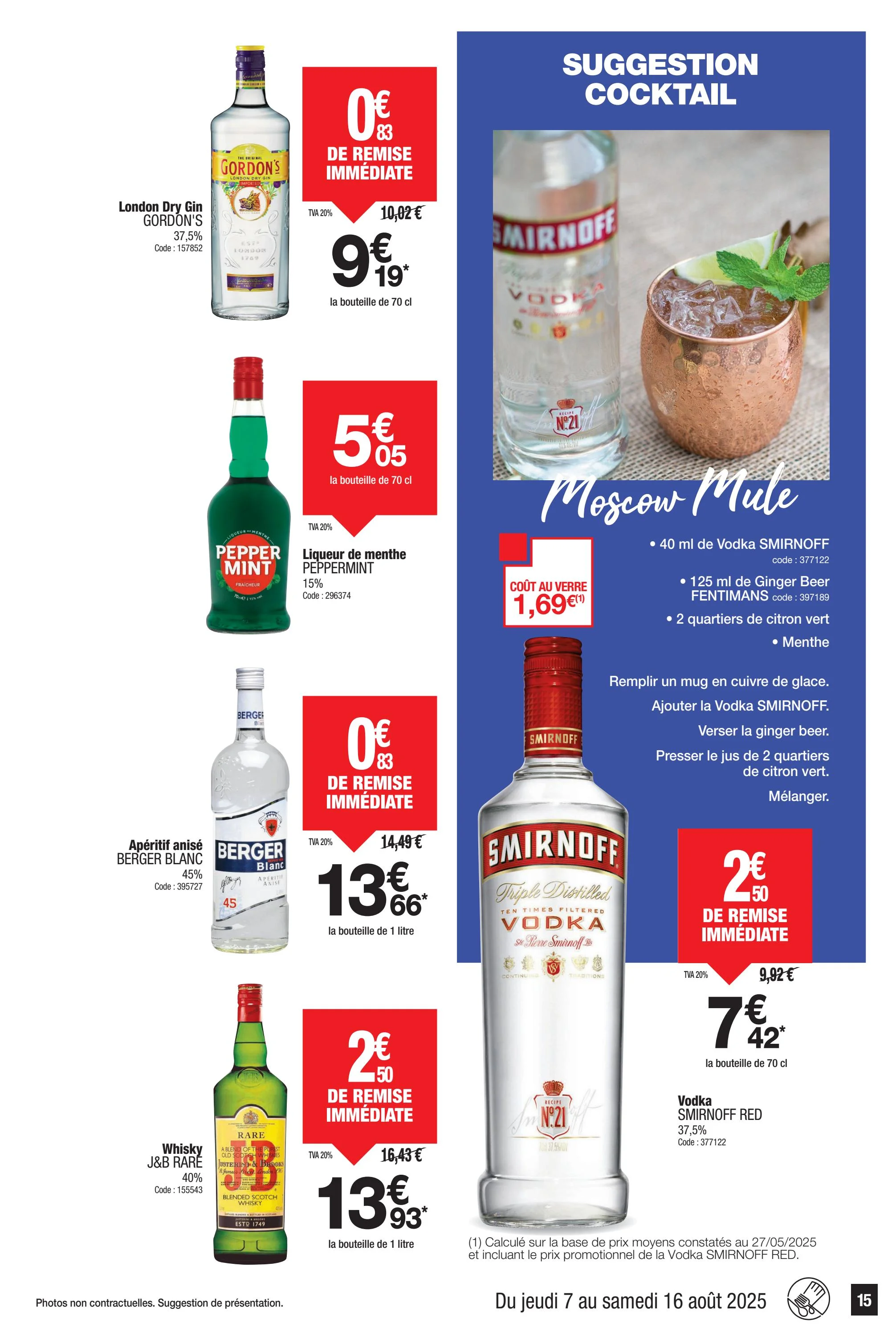 promocash - Catalogue Promocash valable du 07/08 au 16/08 - page: 15