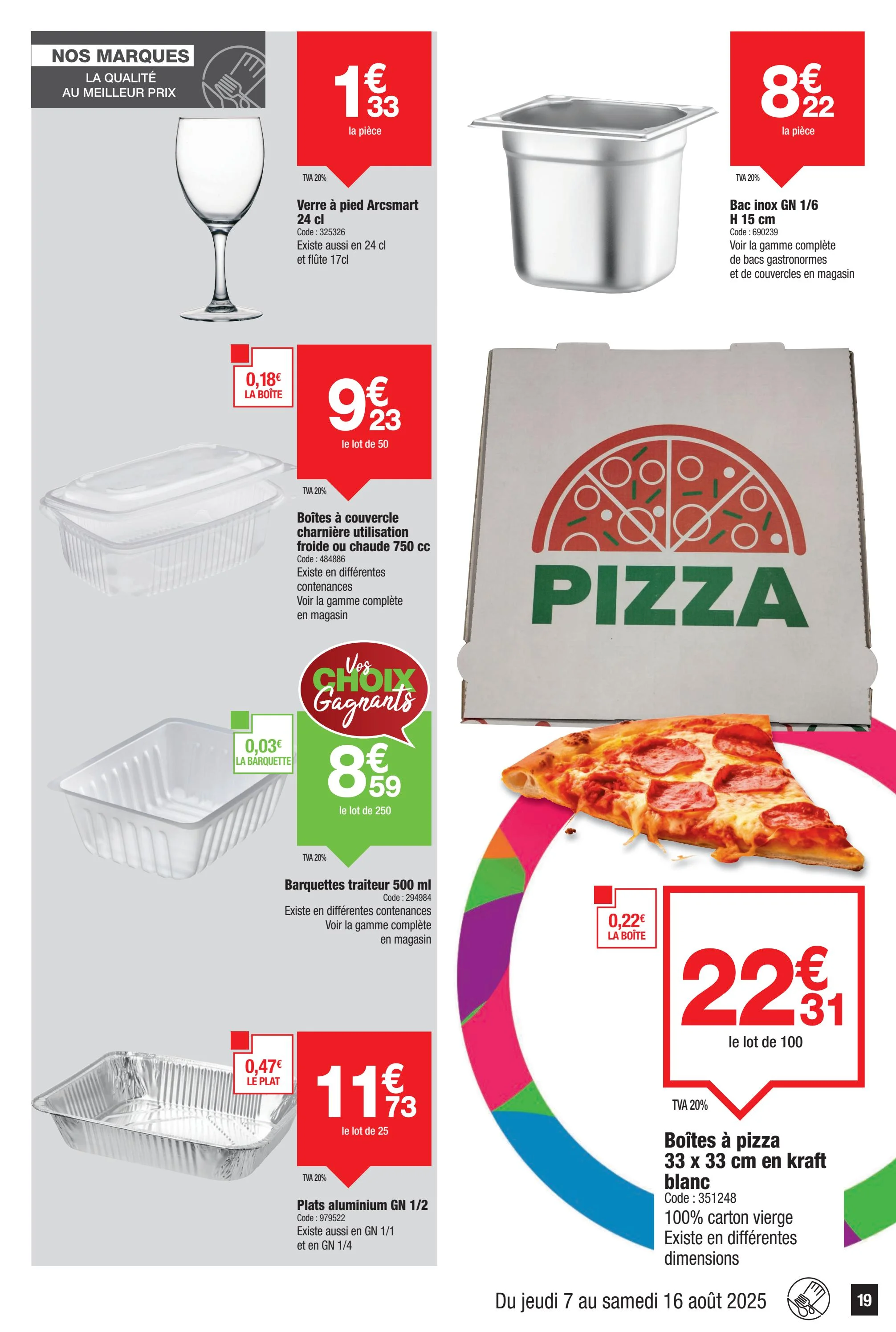 promocash - Catalogue Promocash valable du 07/08 au 16/08 - page: 19