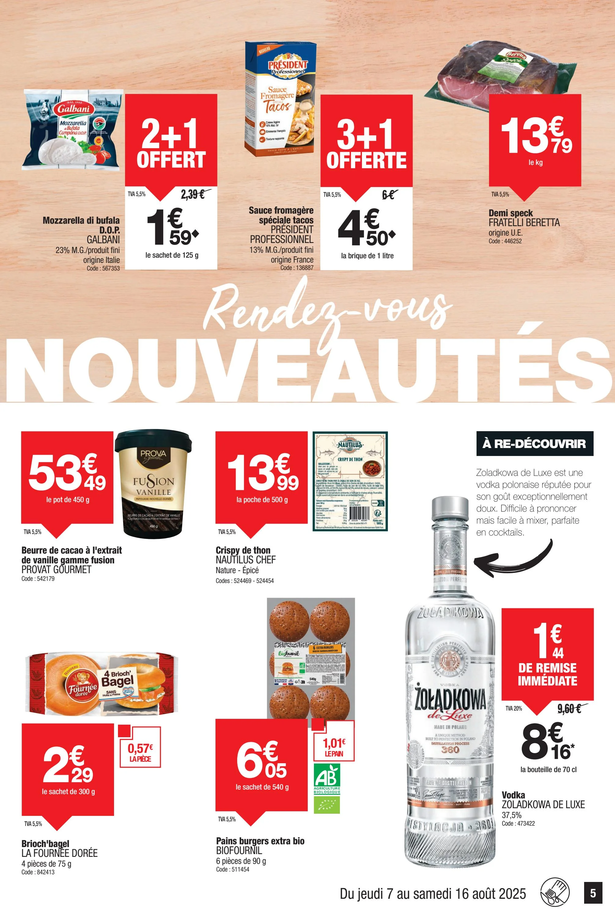 promocash - Catalogue Promocash valable du 07/08 au 16/08 - page: 5