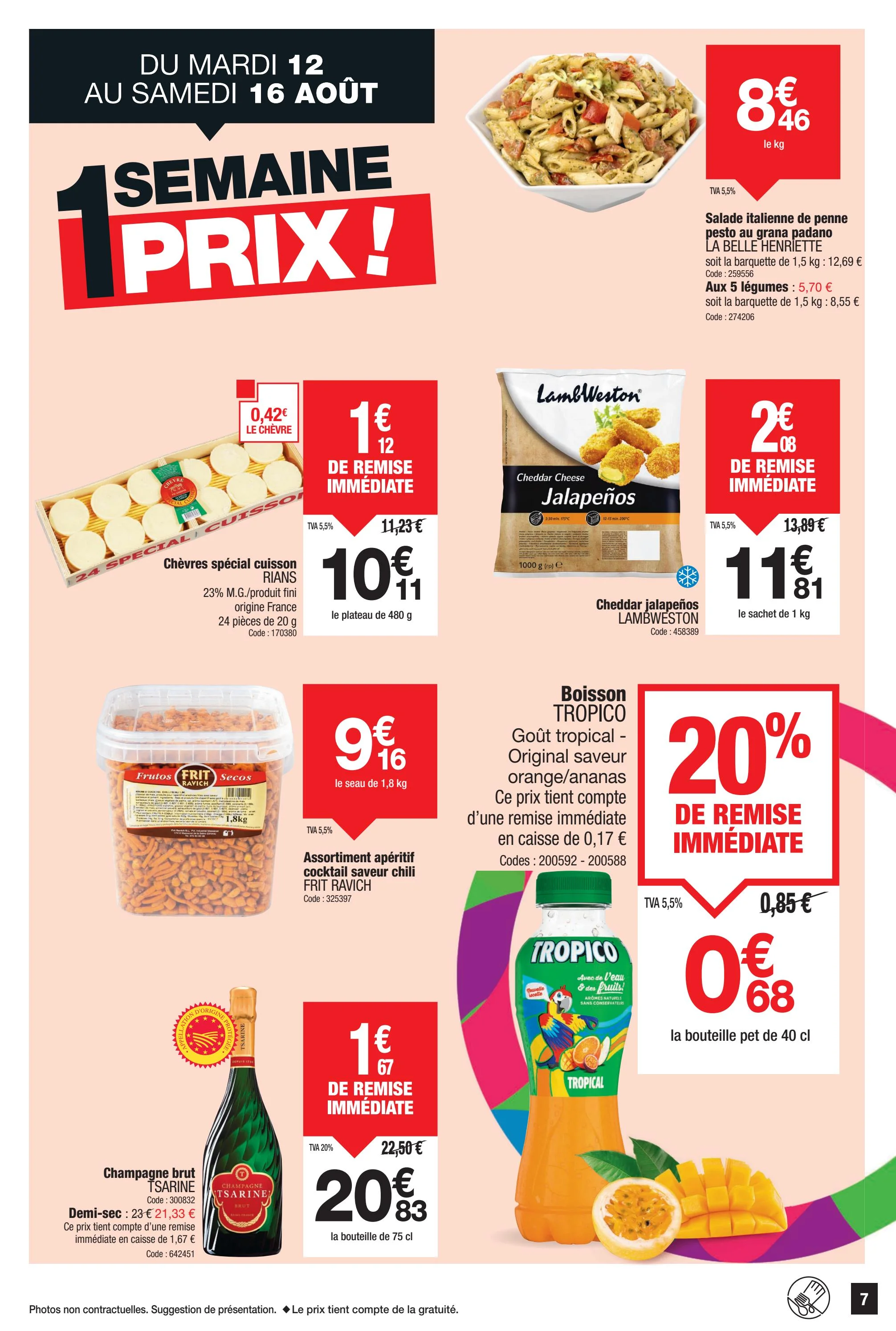 promocash - Catalogue Promocash valable du 07/08 au 16/08 - page: 7