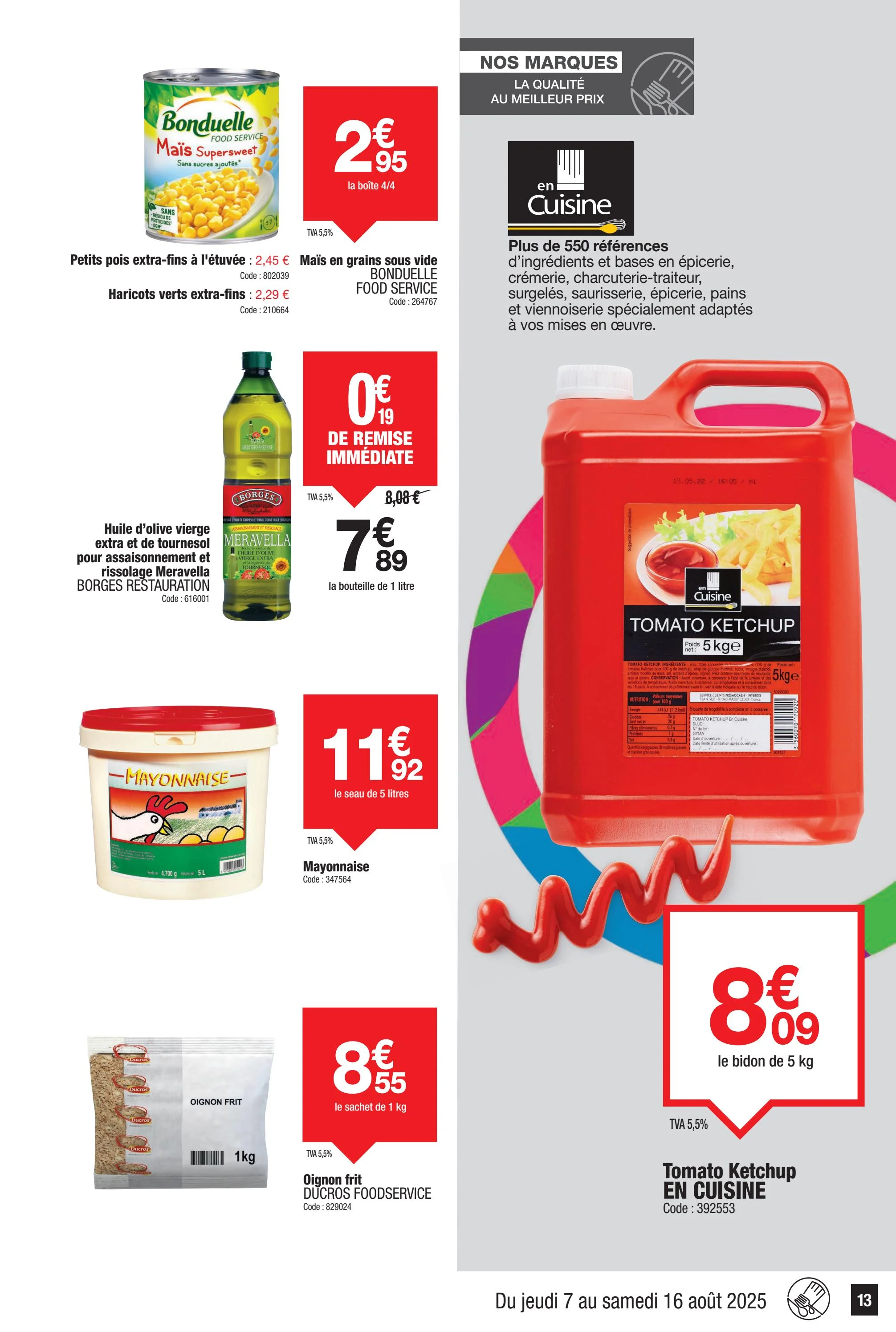 promocash - Catalogue Promocash valable du 07/08 au 16/08 - page: 13