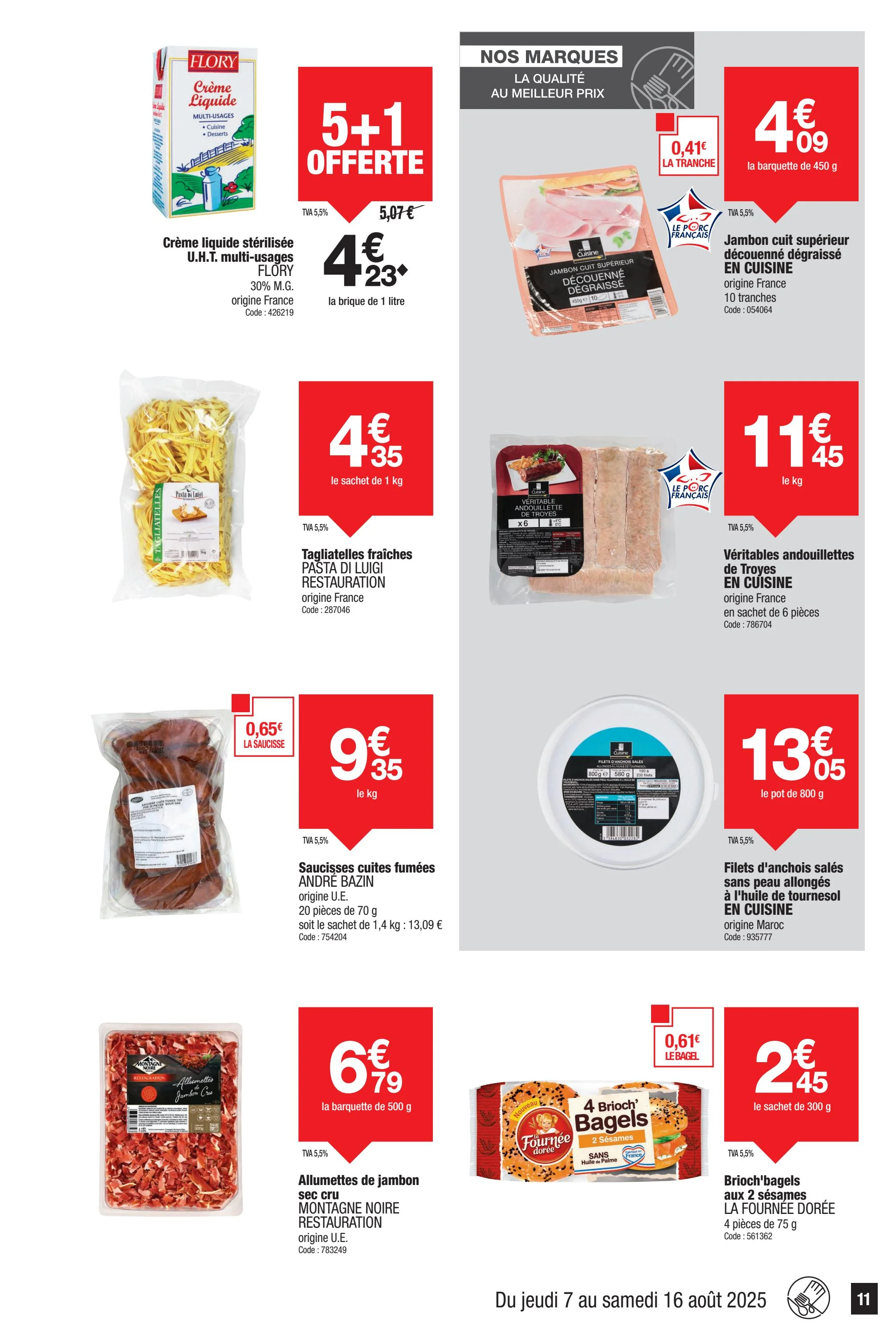 promocash - Catalogue Promocash valable du 07/08 au 16/08 - page: 11