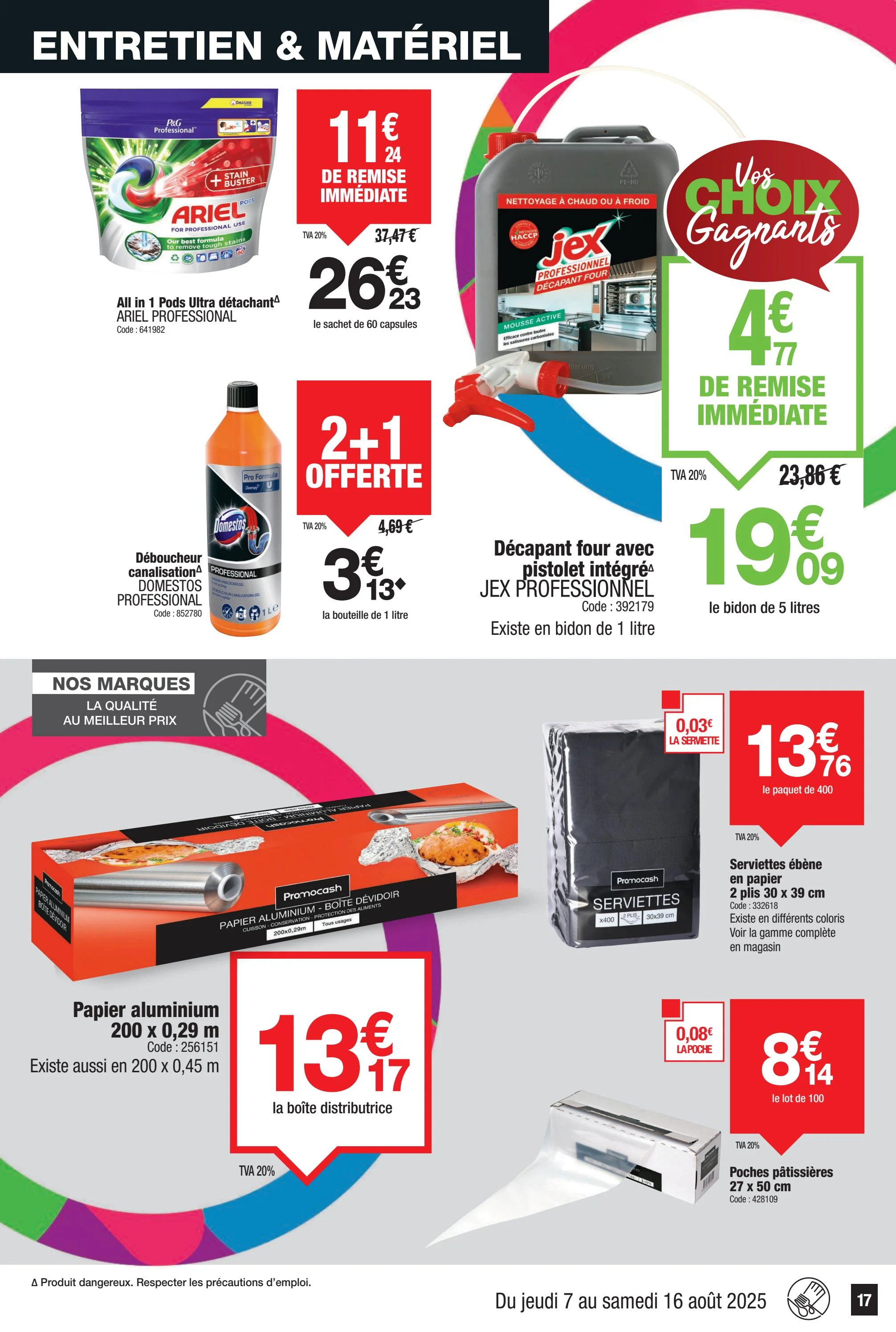 promocash - Catalogue Promocash valable du 07/08 au 16/08 - page: 17